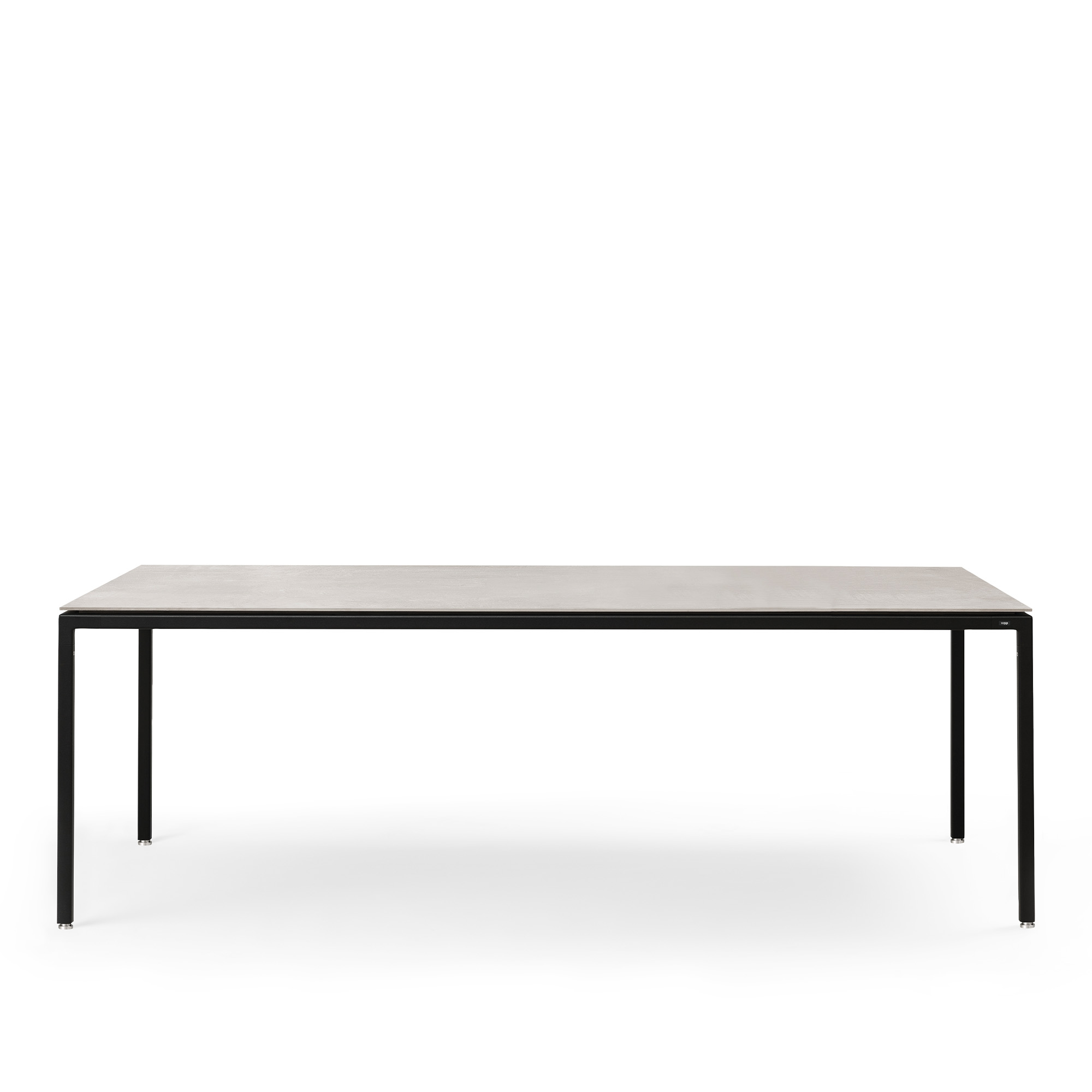 vipp - vipp971 matbord 200cm keramik - matbord - grå