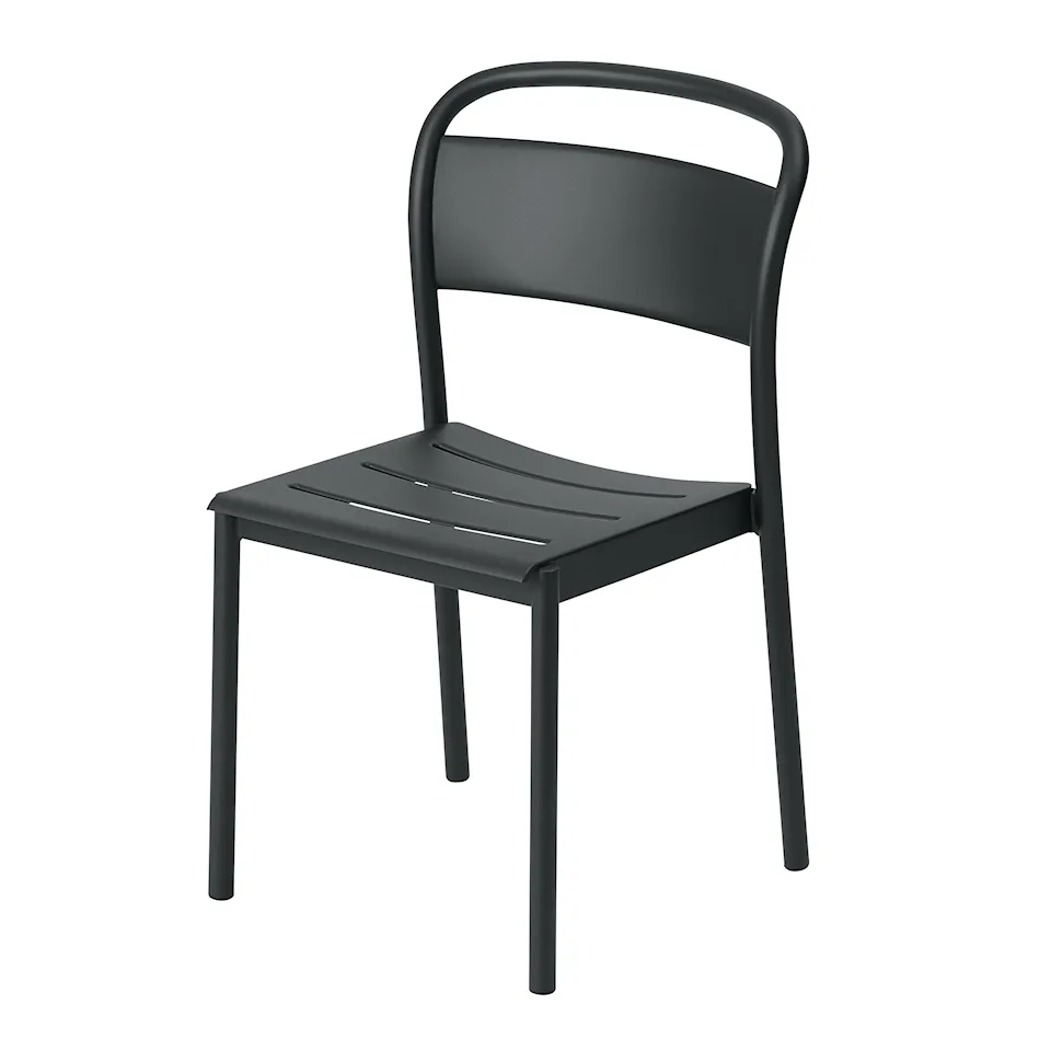 Linear Steel Side Chair