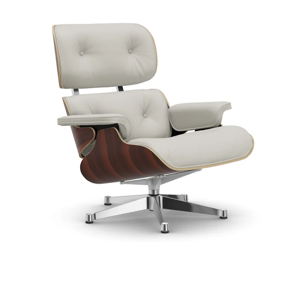 Eames Lounge Chair Santos Palisander Polished fåtölj