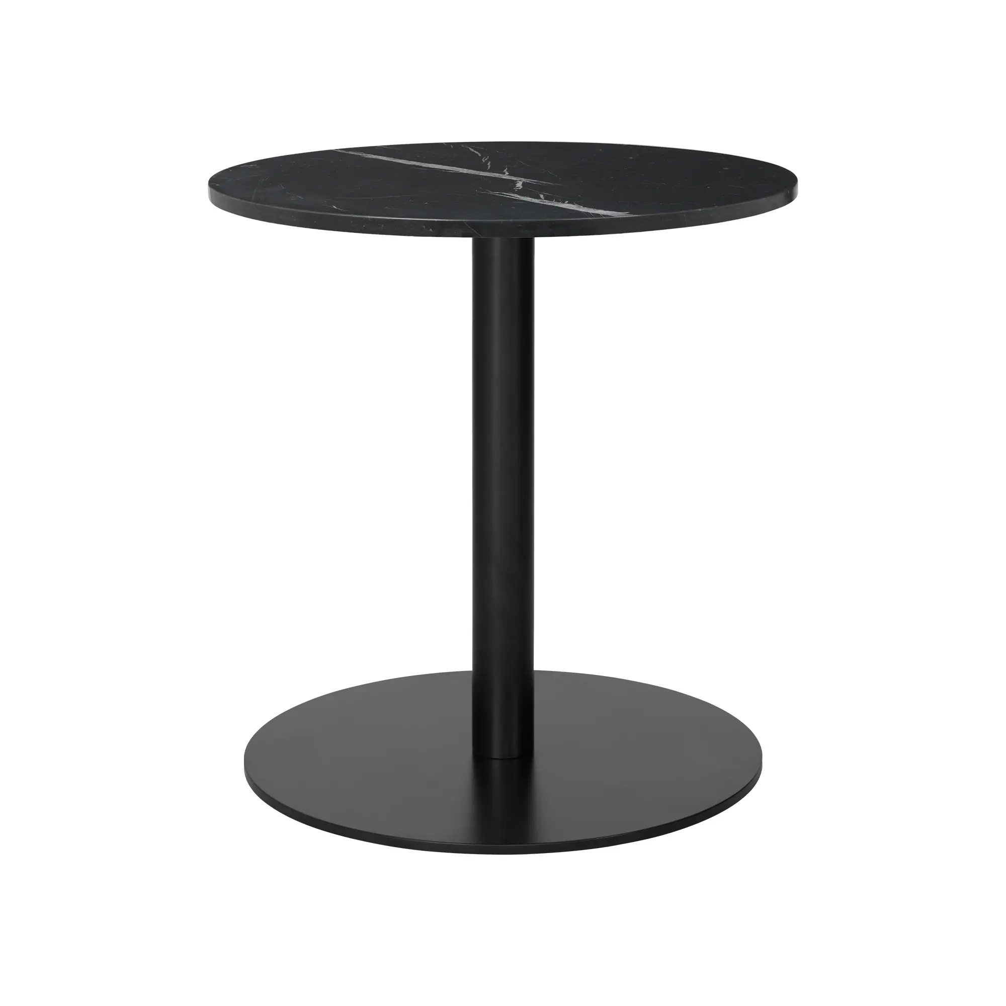 GUBI 1.0 loungebord Ø60 cm svart