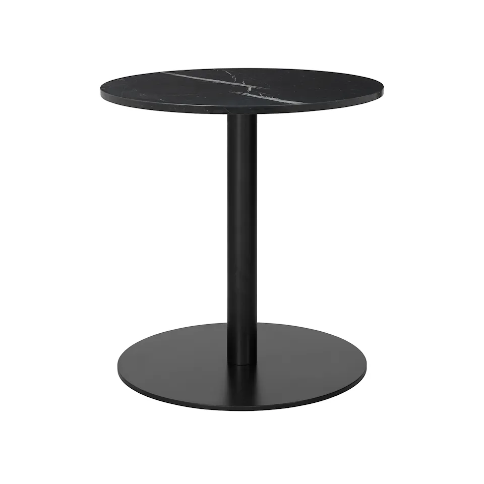 GUBI 1.0 loungebord Ø60 cm svart