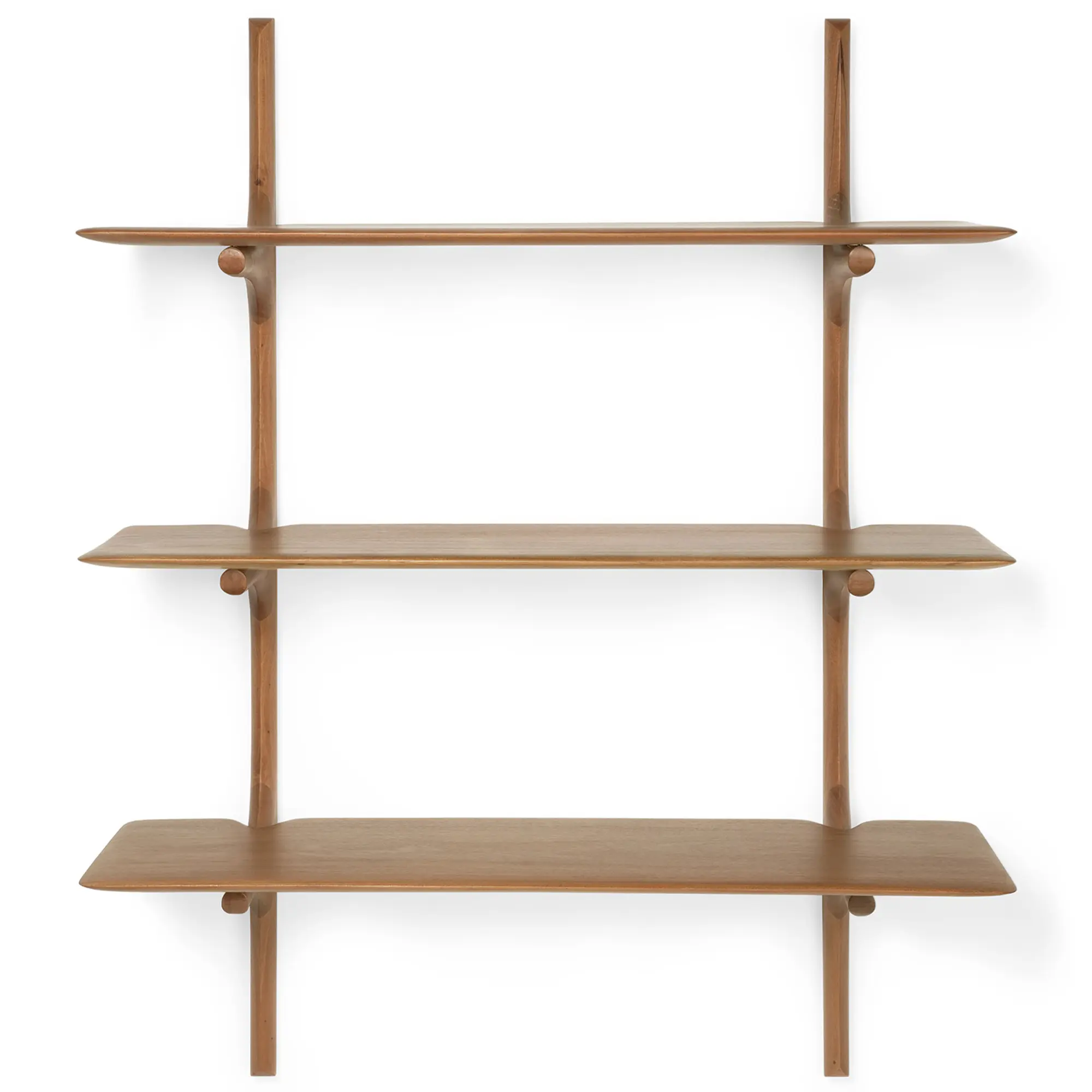 PI Wall Shelf Mahogany
