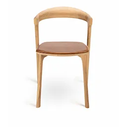Bok Dining Chair Oak Upholstered