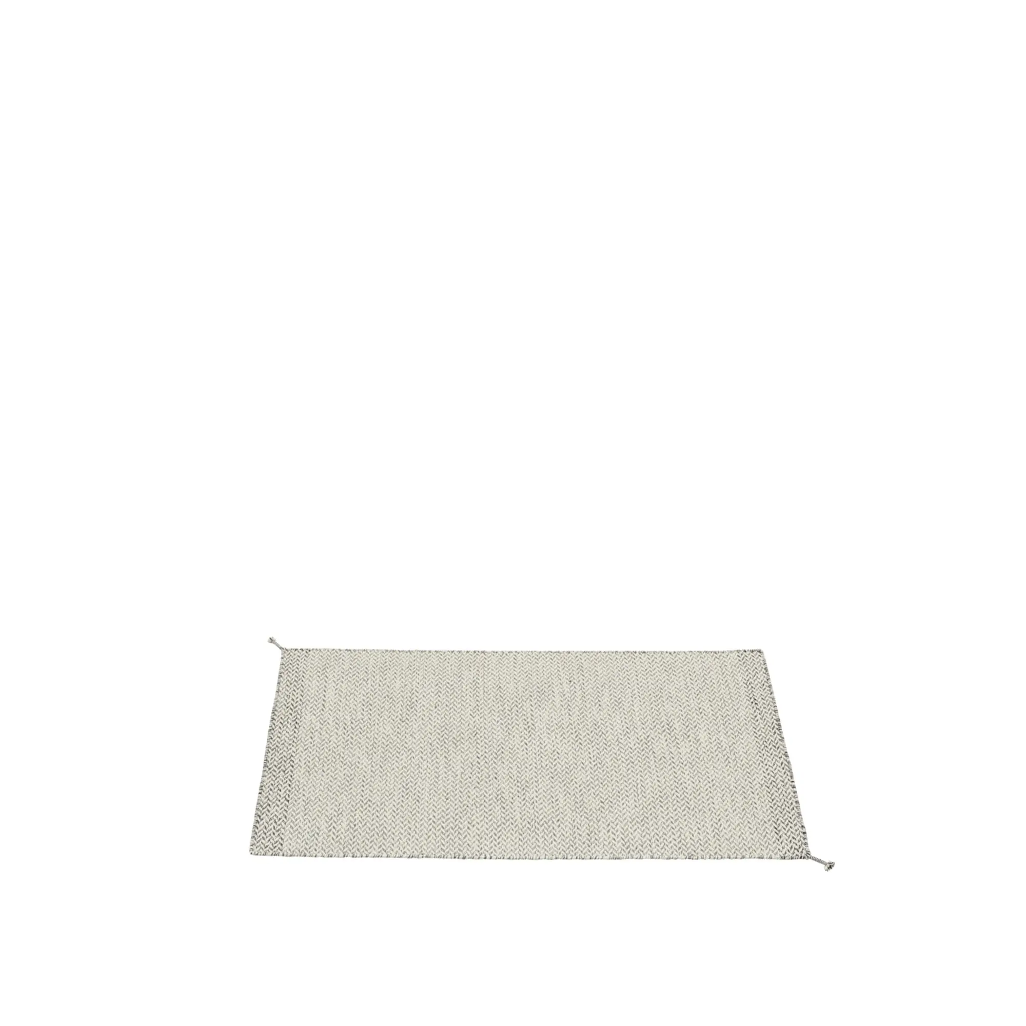 Ply rug recycled polyester off-white