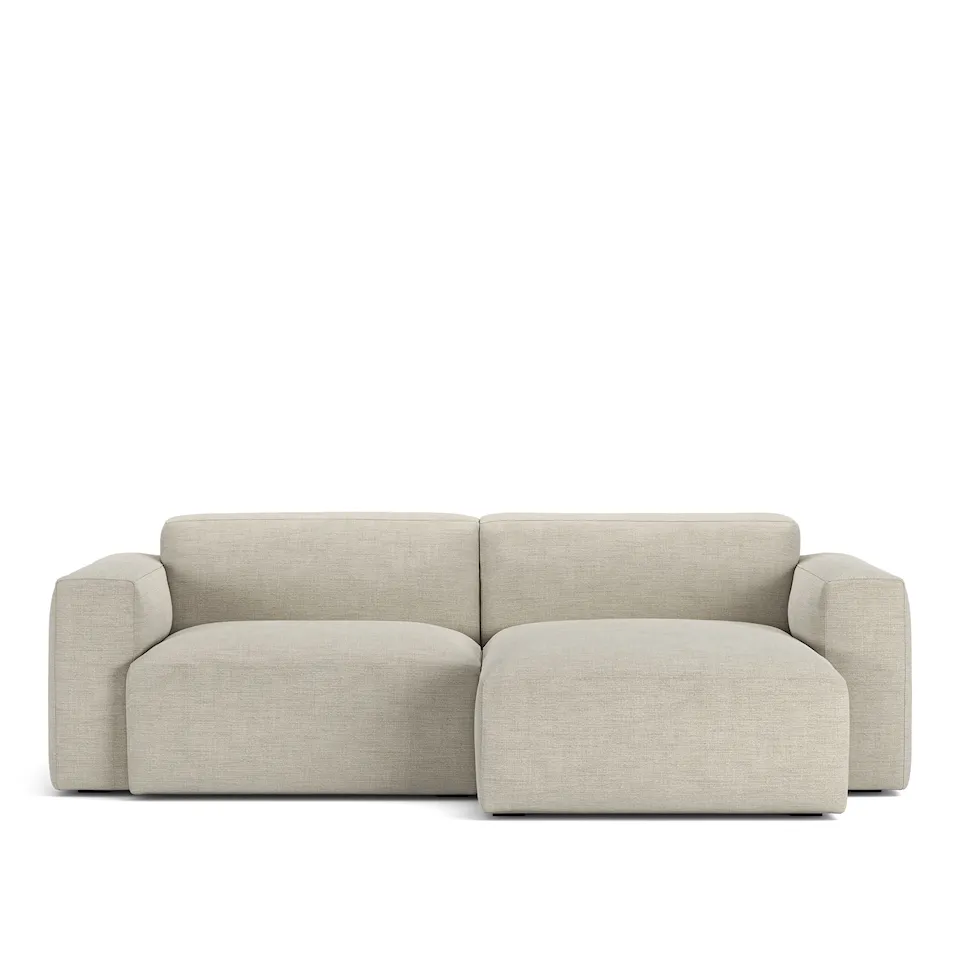 Brick 2-Seater Chaise Lounge Right Sienna 102 Removable Upholstery