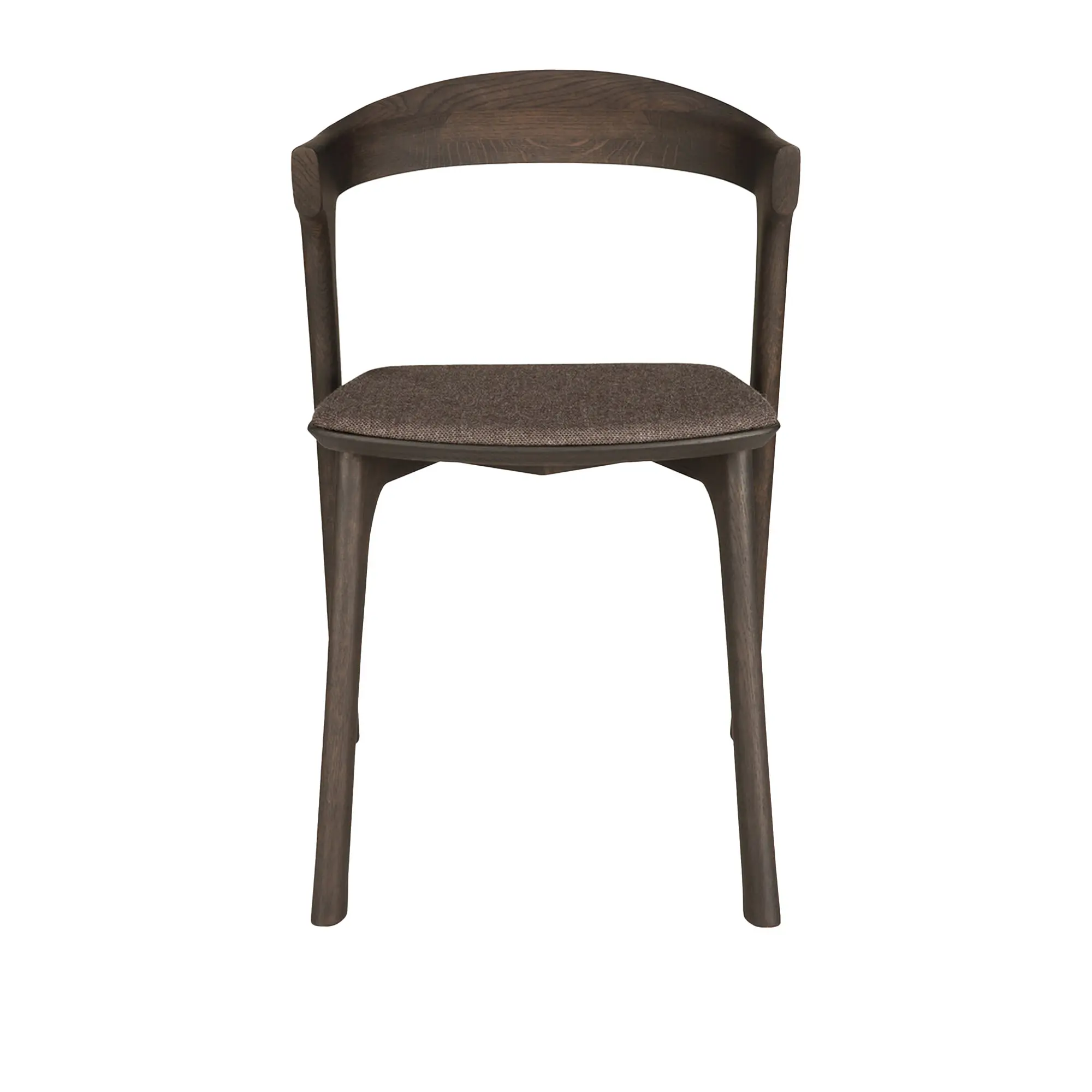 Bok Dining Chair Oak Brown Upholstered