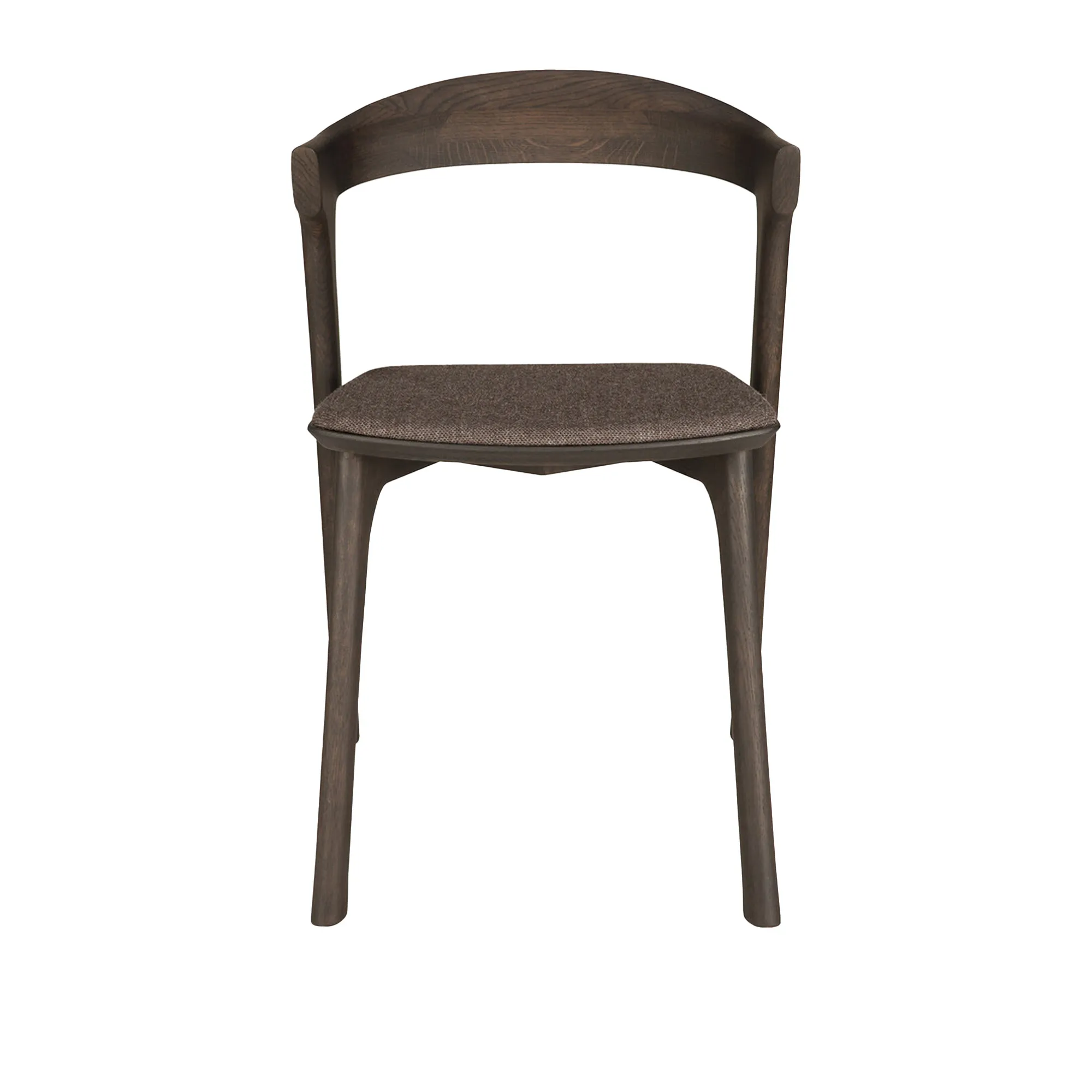 Bok Dining Chair Oak Brown Upholstered