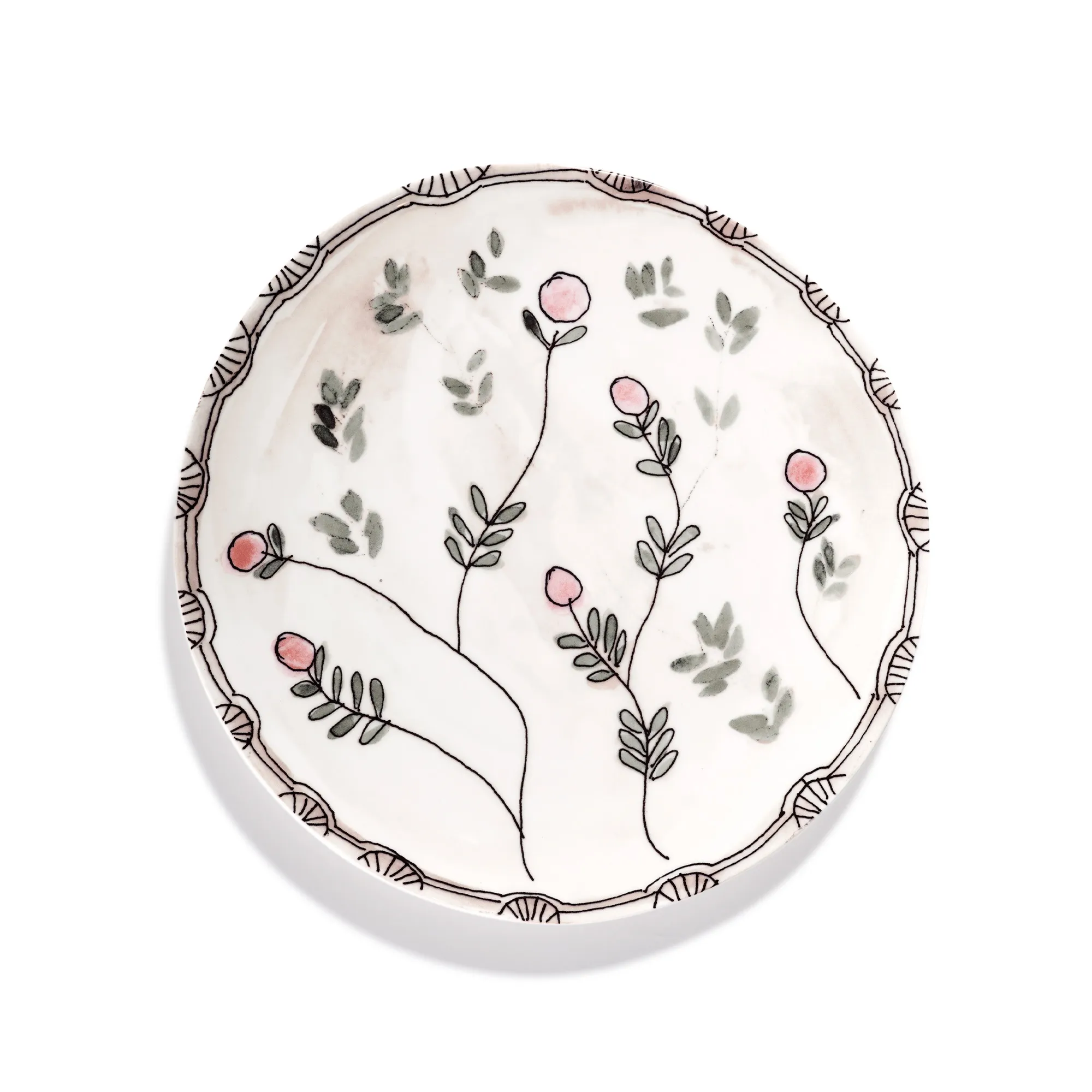 Serving Plate S Mirtillo Nude