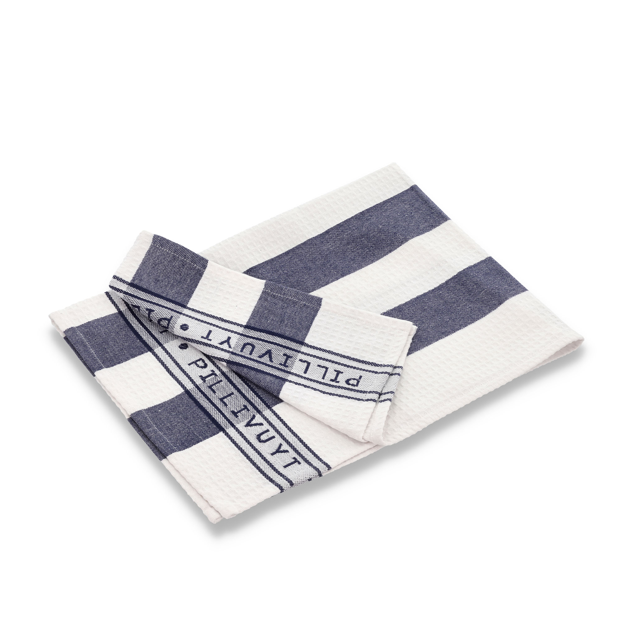 Pillivuyt - Kökshandduk 90x60 cm blå/vit - Kökshanddukar - Vit,Blå | Textilier - Kökstextilier - Kökshanddukar | Möbelexperten