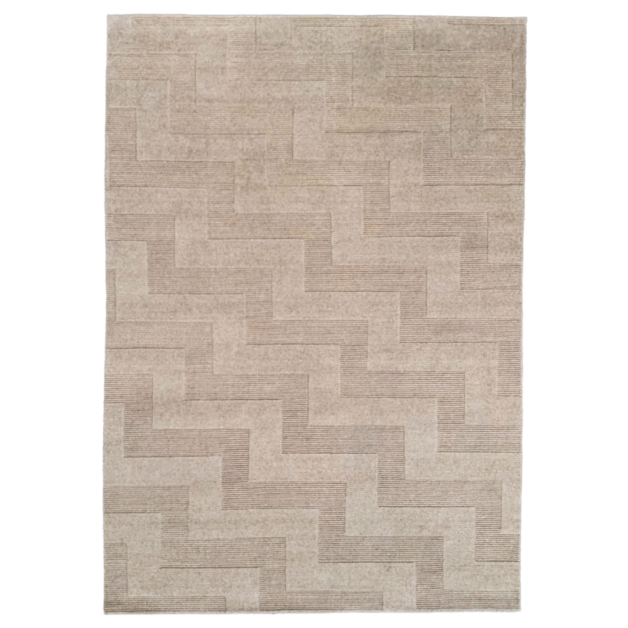 Tinted Objects - Valmont Wool Rug Beige-Melange 250x350 - Ullmattor - Beige - Ull | Mattor - Material - Ullmattor | Möbelexperten