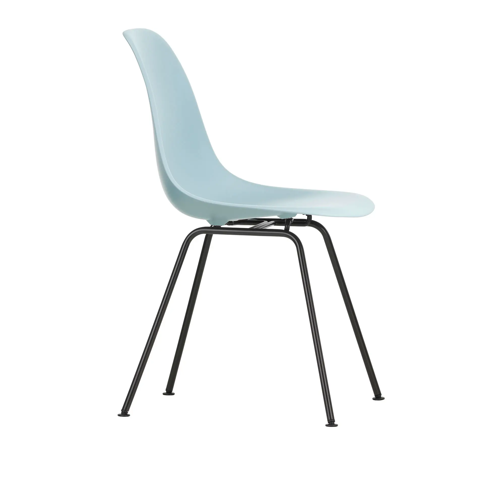 Eames RE Plastic Chair DSX stol Basic Dark