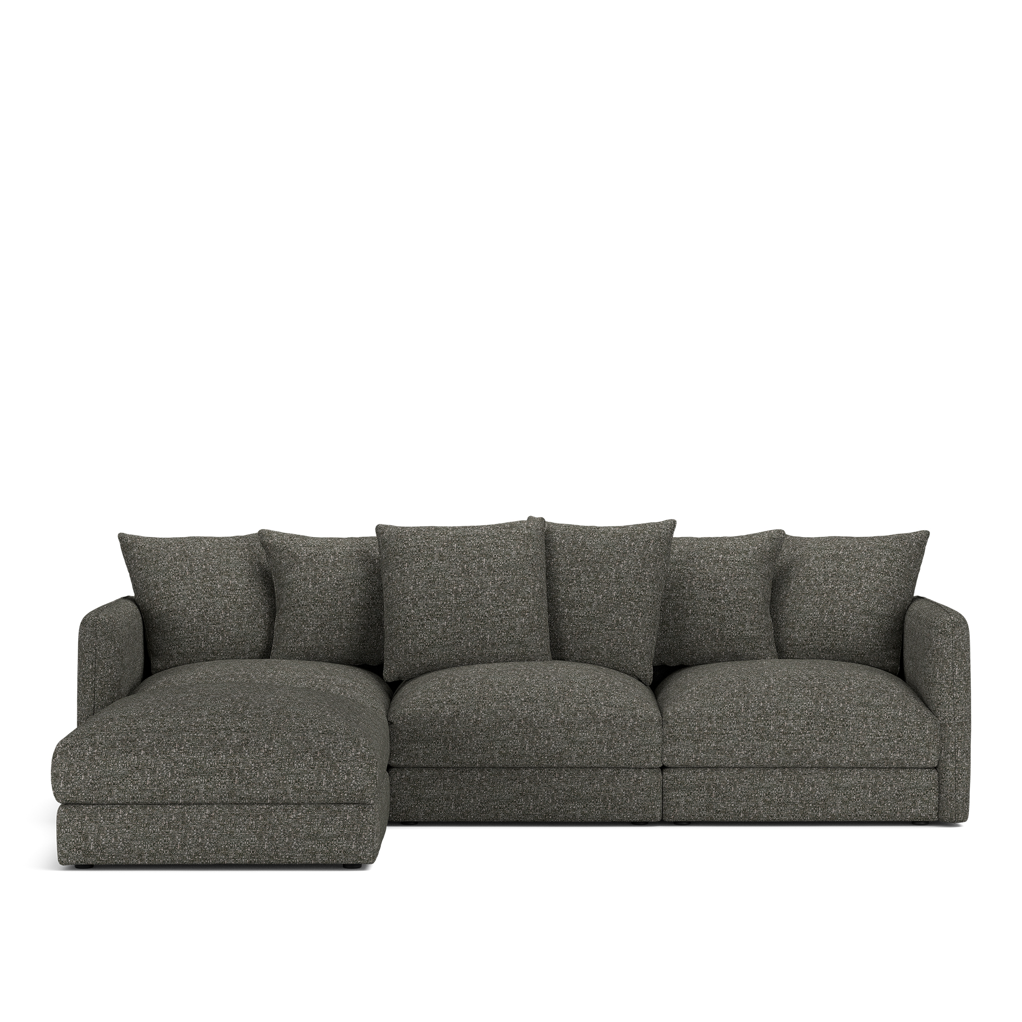 NOGA - Pavarotti 3-Seater with Ottoman Lucinasco 06 Fixed Upholstery - Soffor