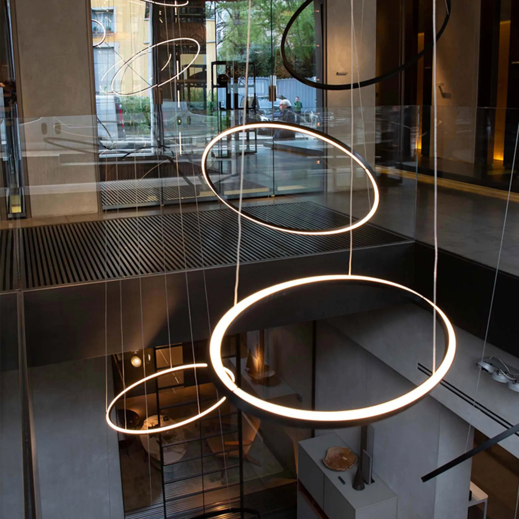 Ellisse Minor Pendant, Downlight