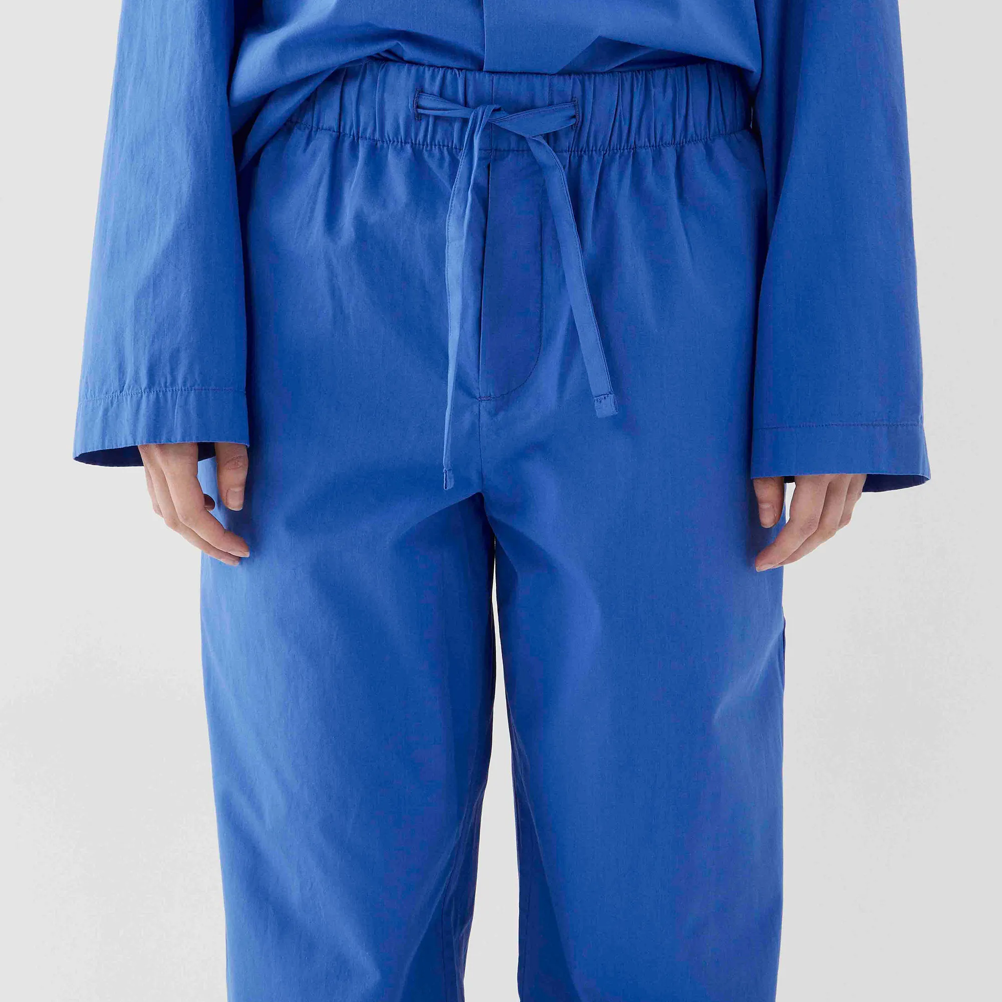 Poplin Sleepwear Pants Royal Blue