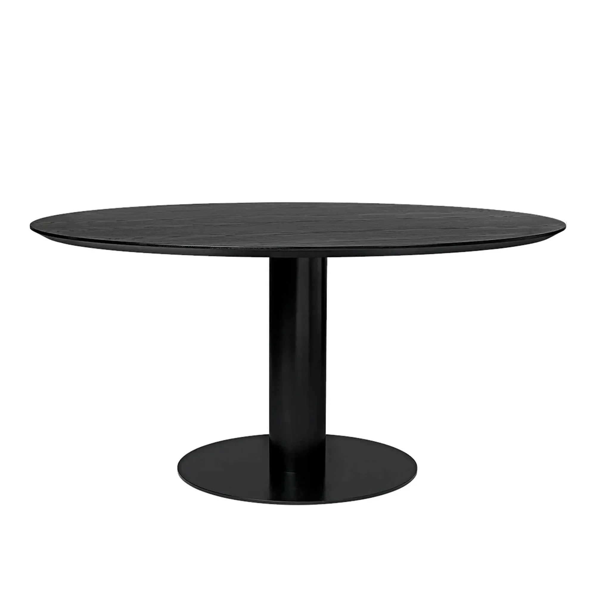 GUBI 2.0 matbord Ø150 cm svart