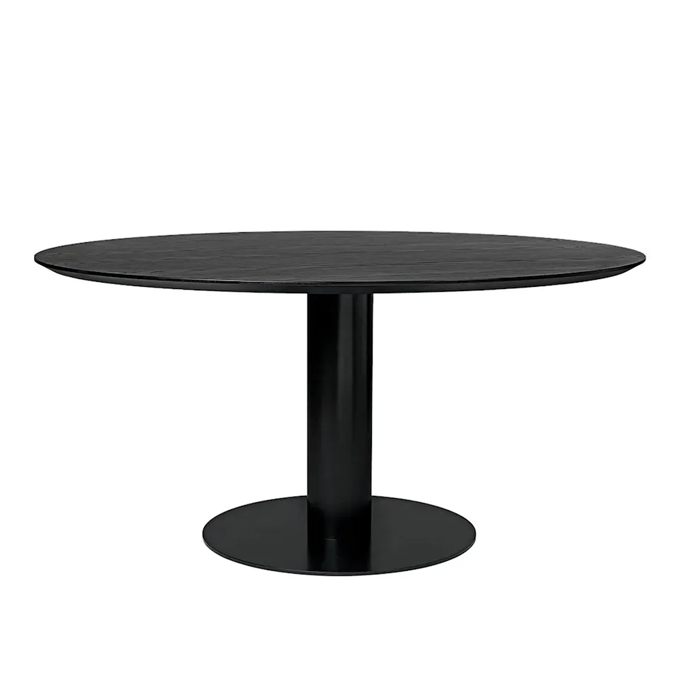 GUBI 2.0 matbord Ø150 cm svart