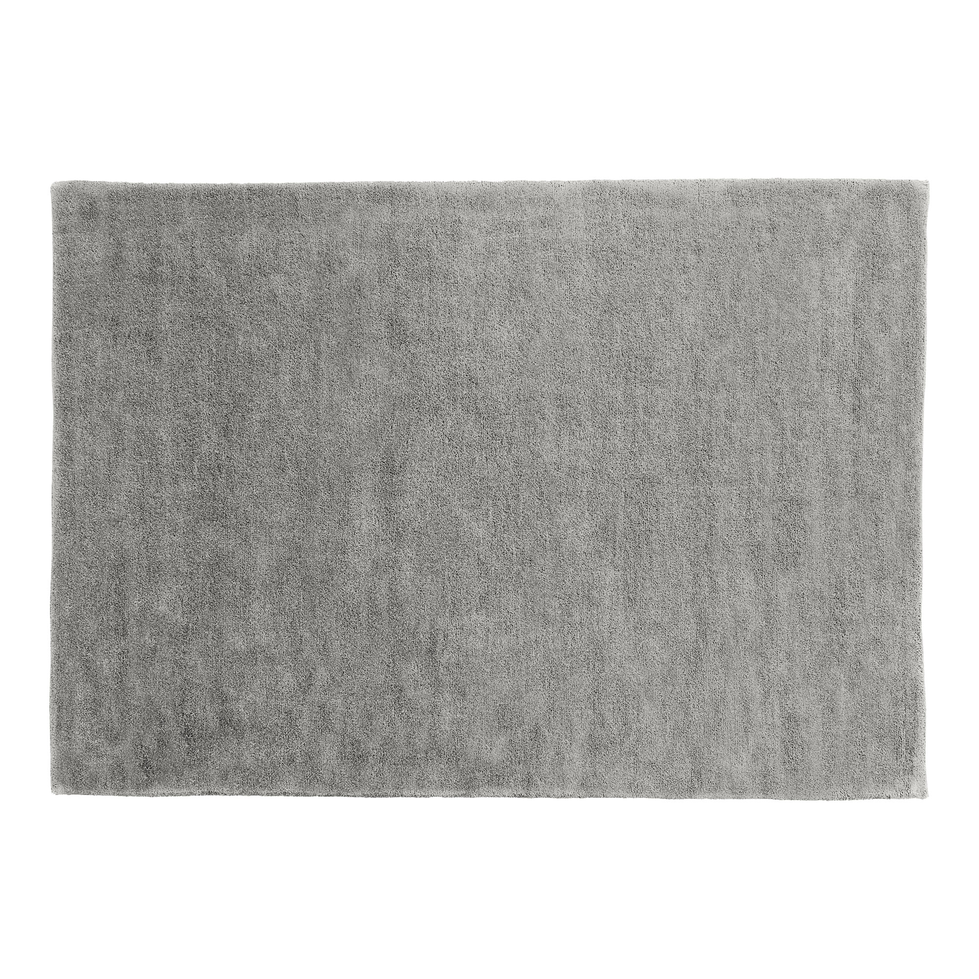 HAY - Raw Rug No2 - Light Grey - 200 x 300 cm - Enfärgade mattor - Grå