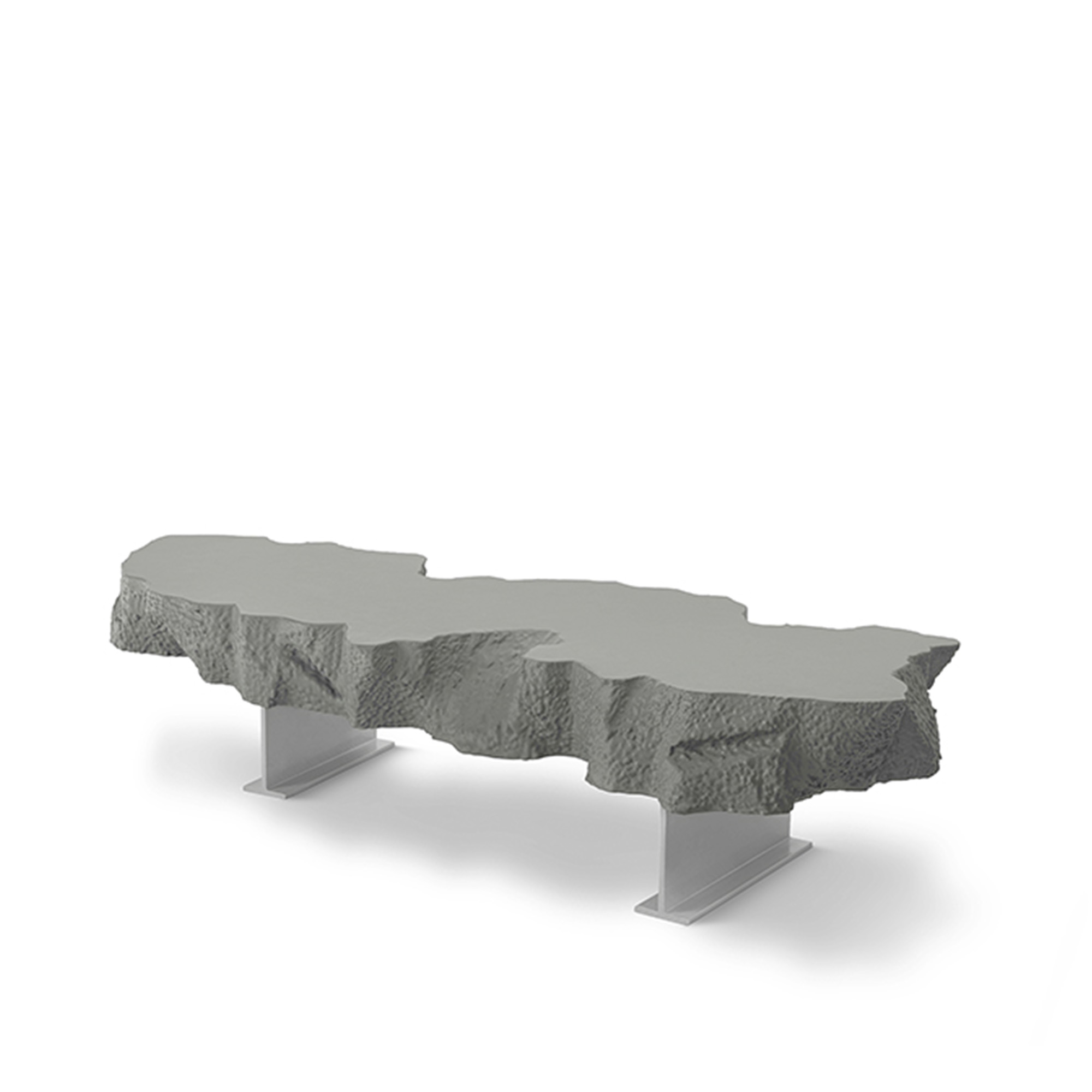 Gufram - Broken Bench - Bänkar - designer_snarkitecture - Grå - Skum