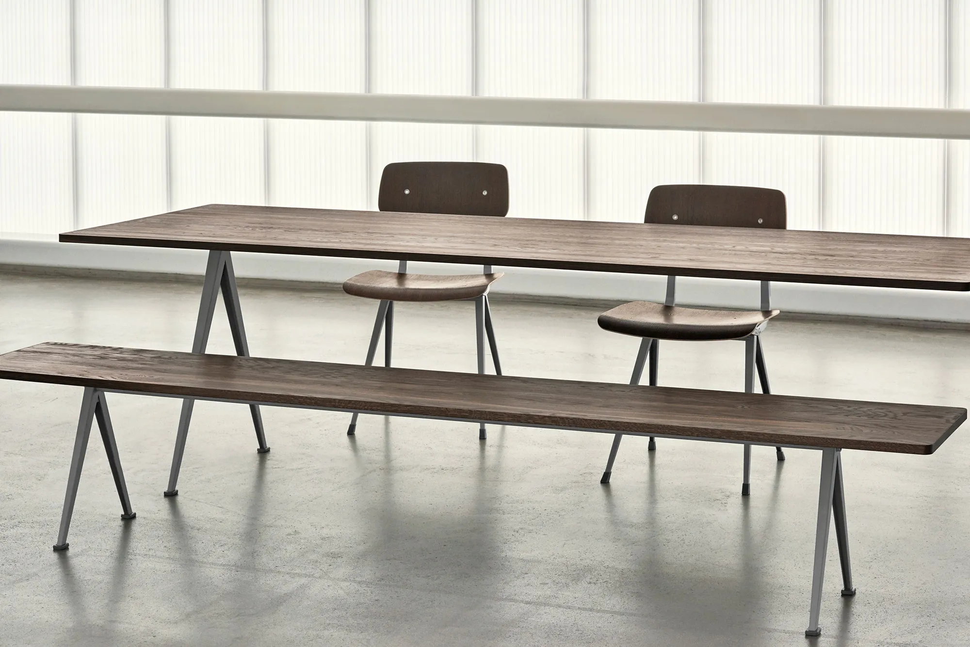 Pyramid bänk 12 250 cm Beige