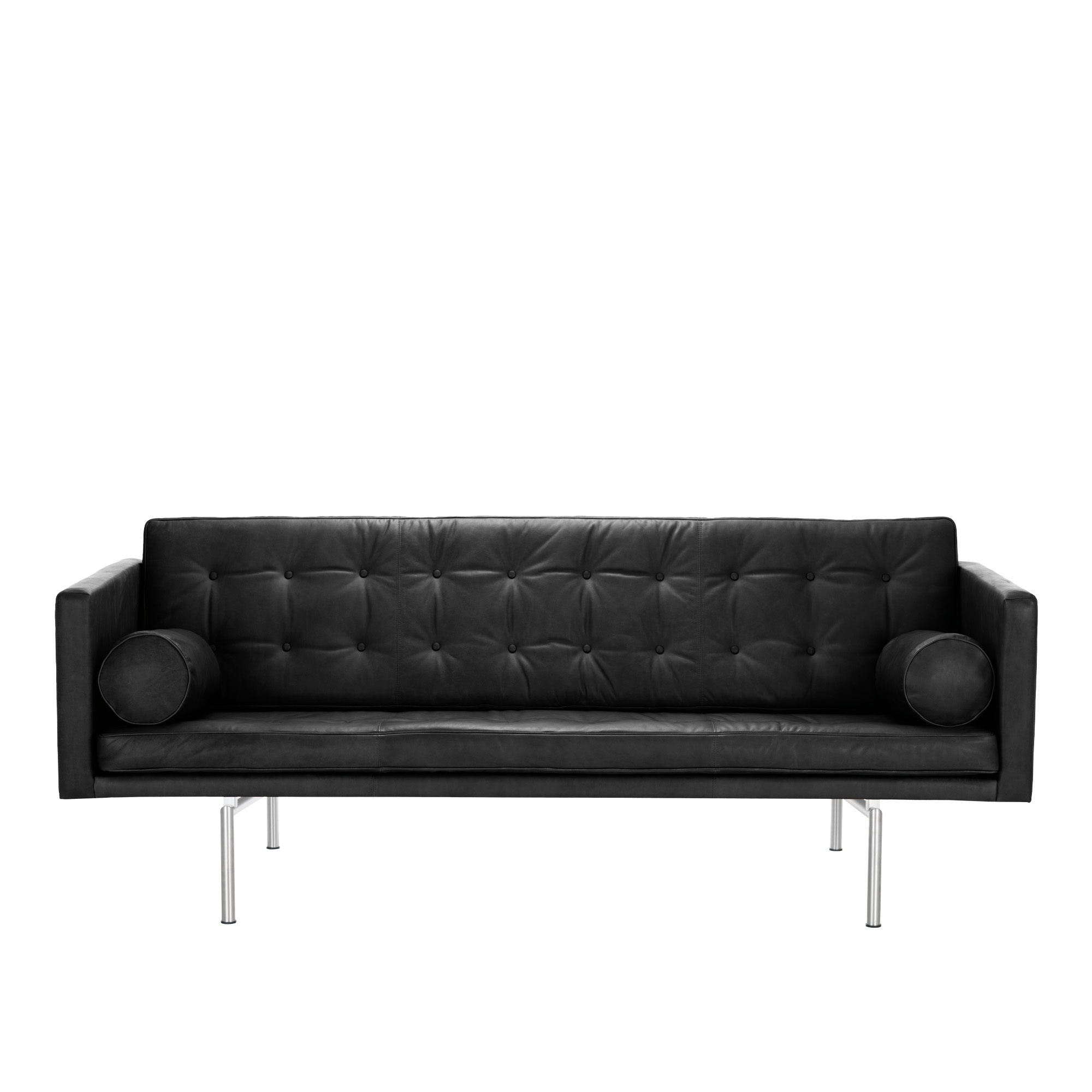 DUX - Ritzy 3-Sitssoffa, Läder Dakota 88 Svart - Soffor - DUX Design Team - Svart | Möbler - Soffor Och Dagbäddar - Soffor | Möbelexperten