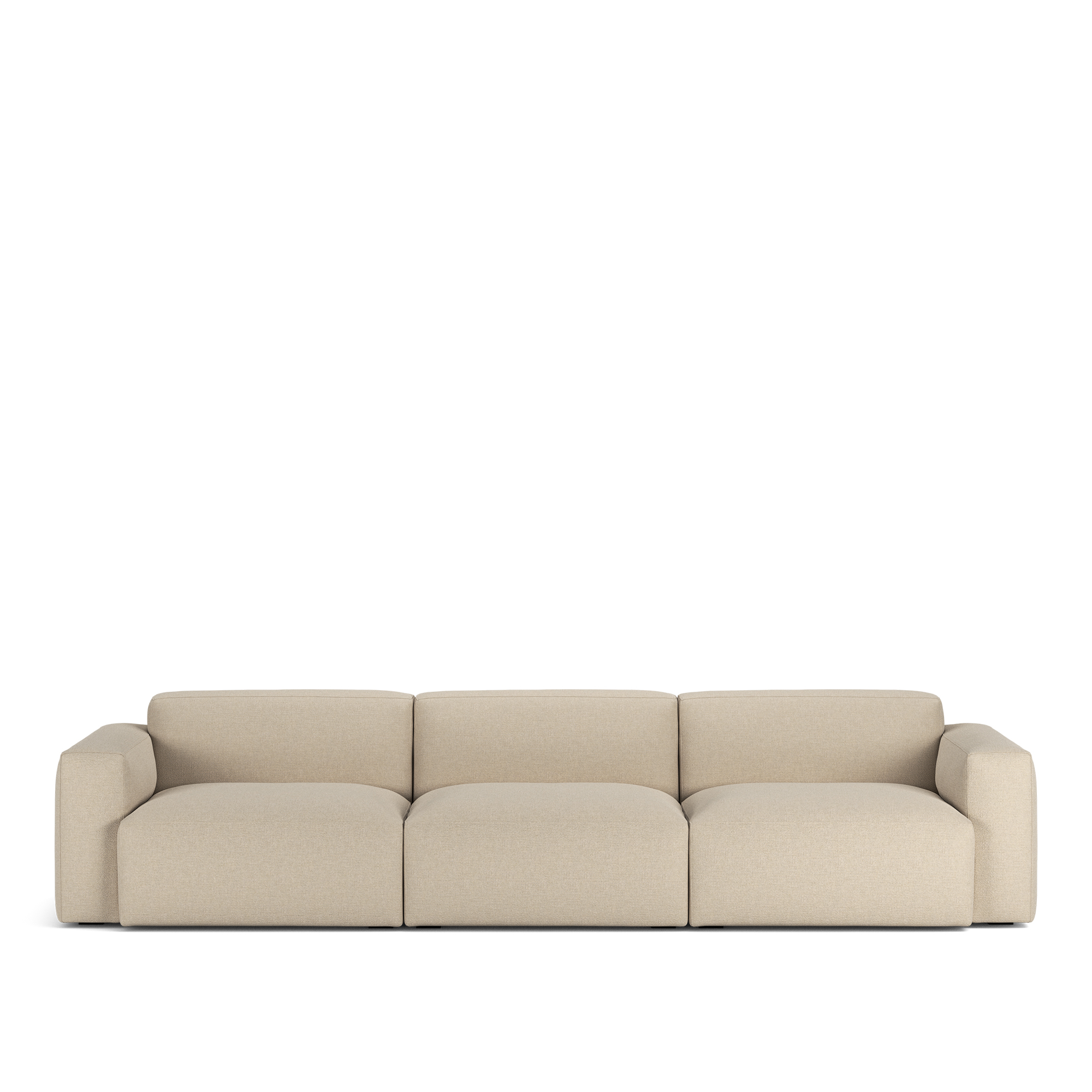 NOGA - Brick 3-Seater Lario 107 Fixed Upholstery - Soffor