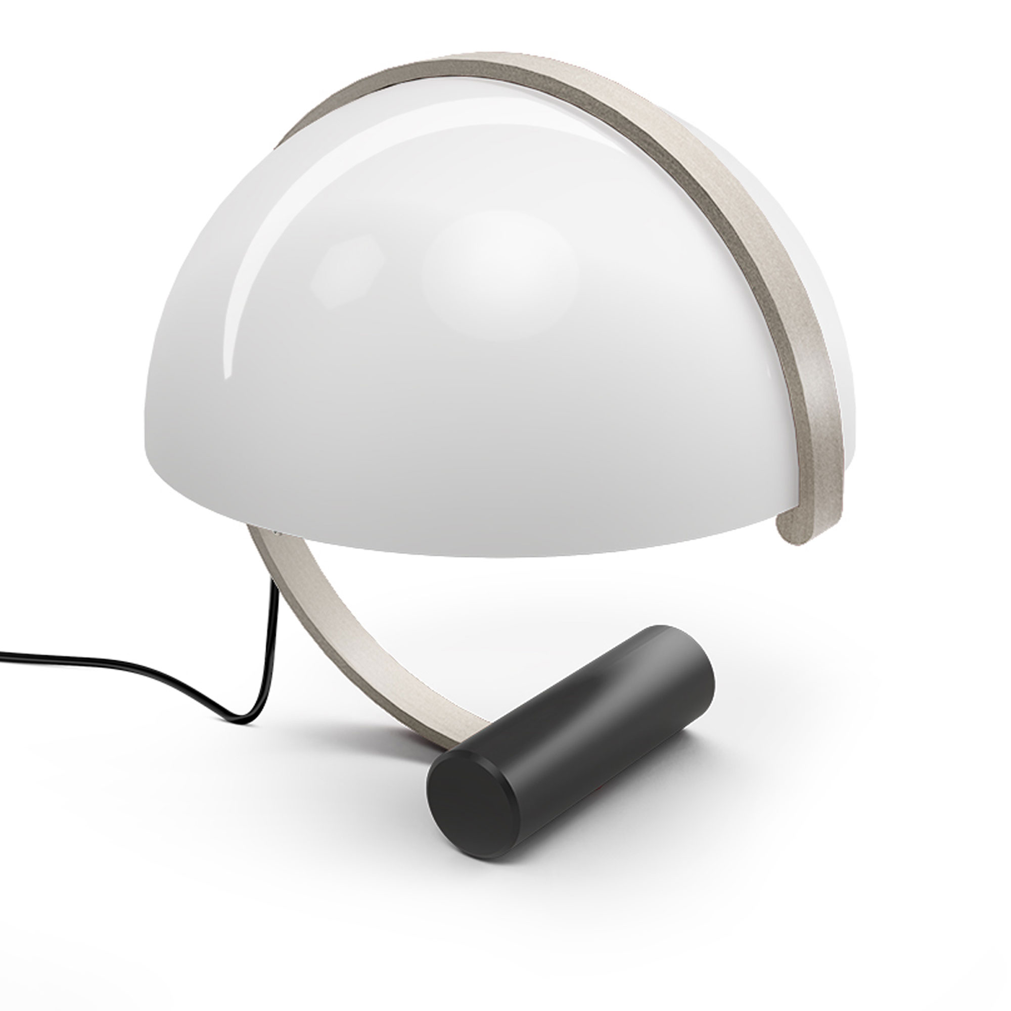 Stilnovo - Meta bordslampa brushed nickel - Bordslampor - Stilnovo - Silver