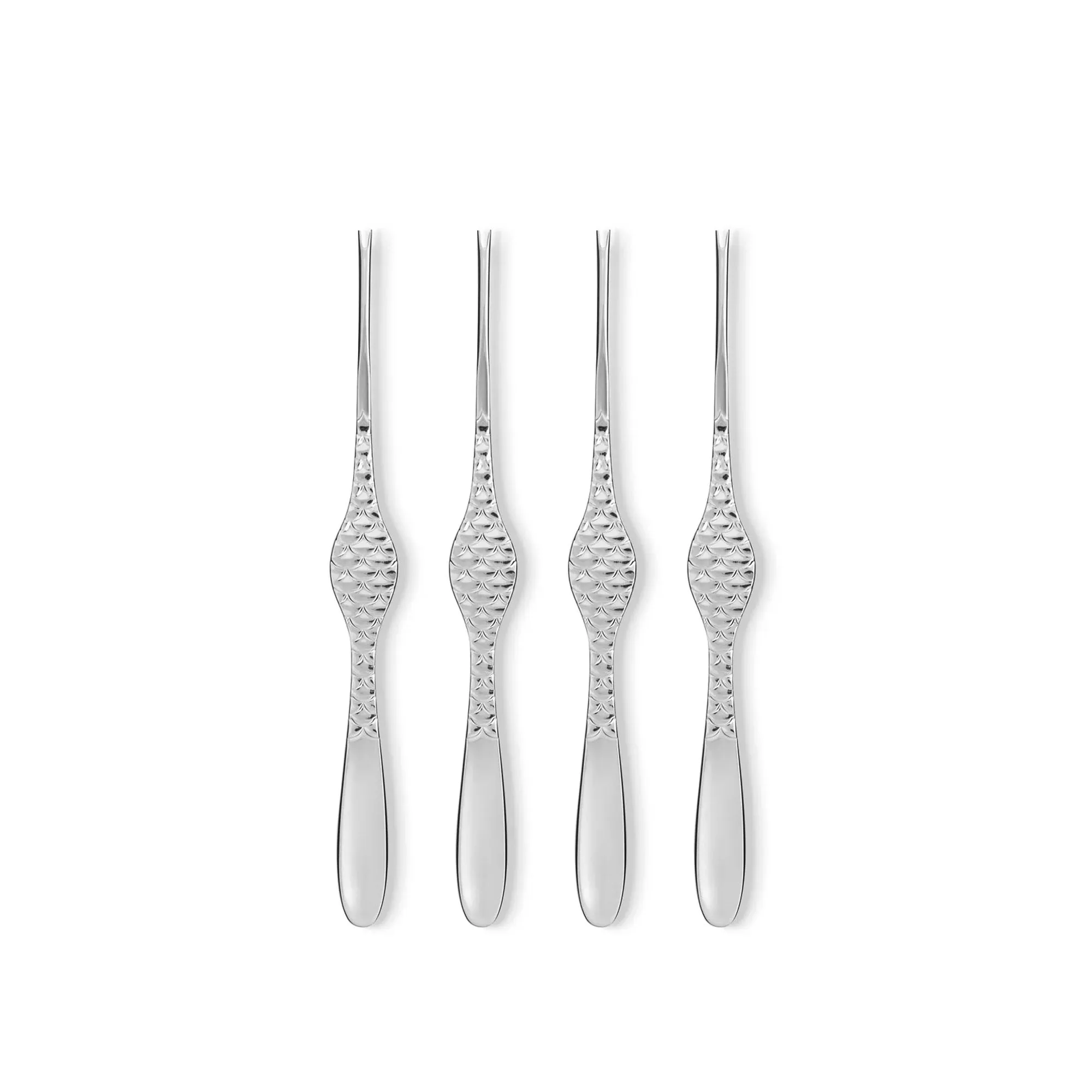 Colombina fish Shellfish fork - set of 4