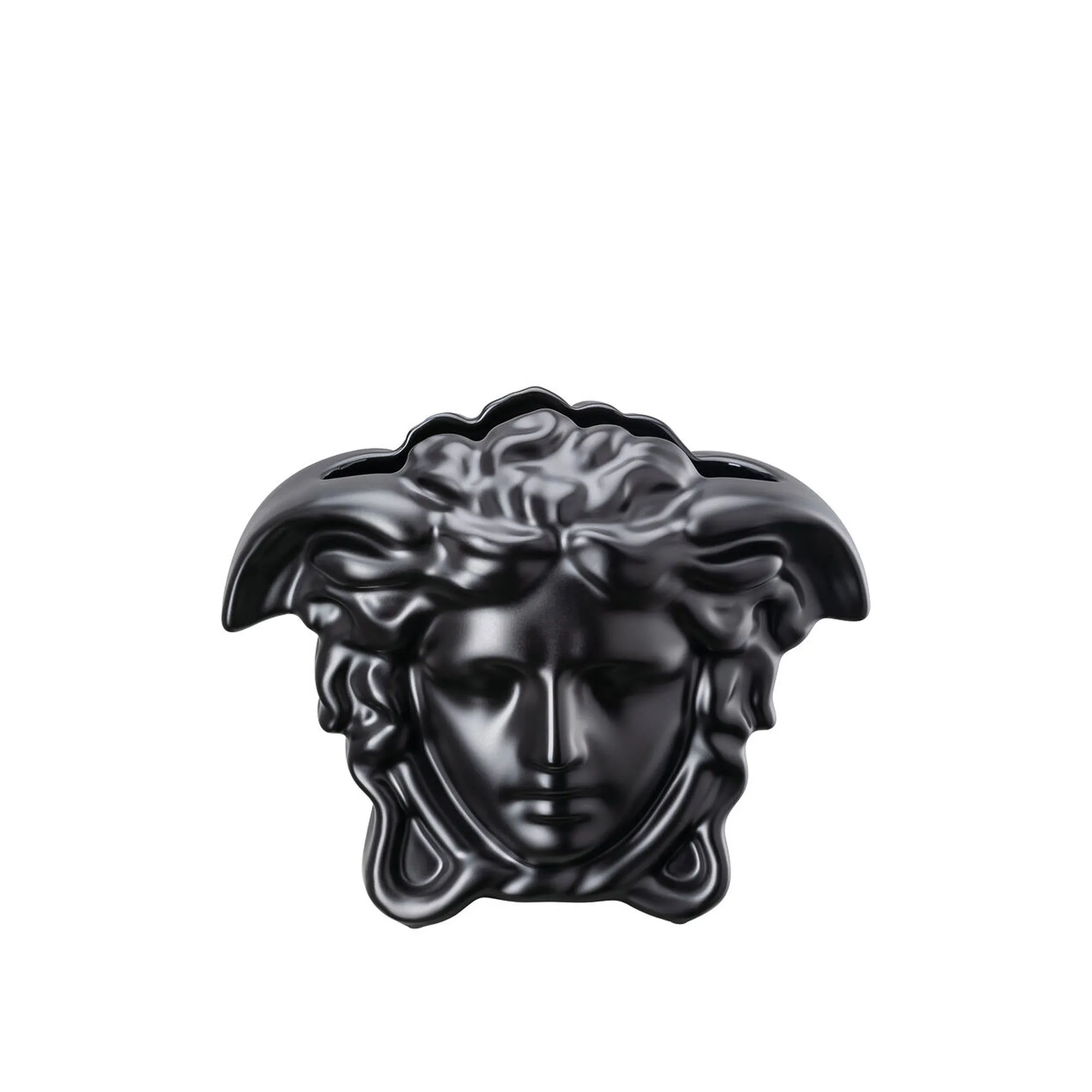 Medusa Grande Black Vase