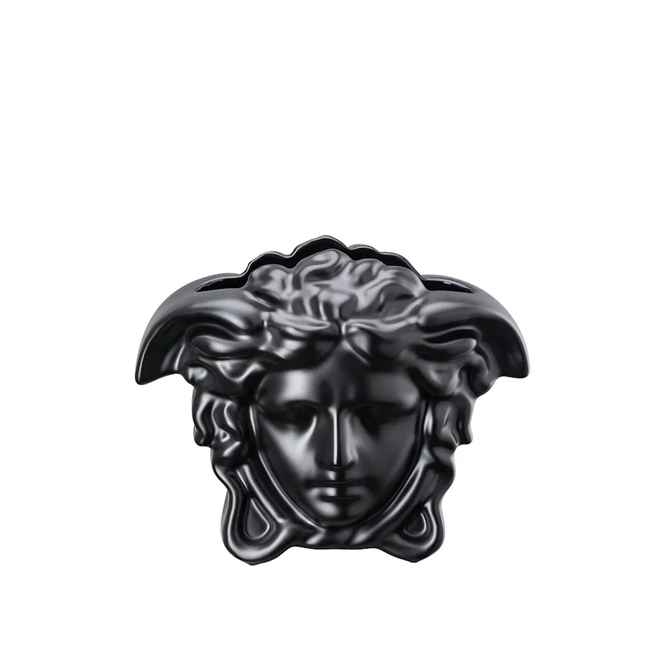 Medusa Grande Black Vase