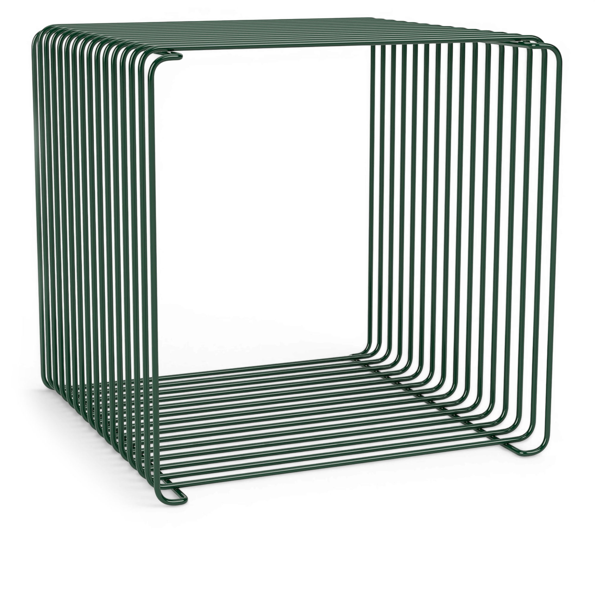 Montana - Panton Wire Single hylla 35 cm pine - Hyllor & Hyllsystem - Verner Panton - Grön - Metall