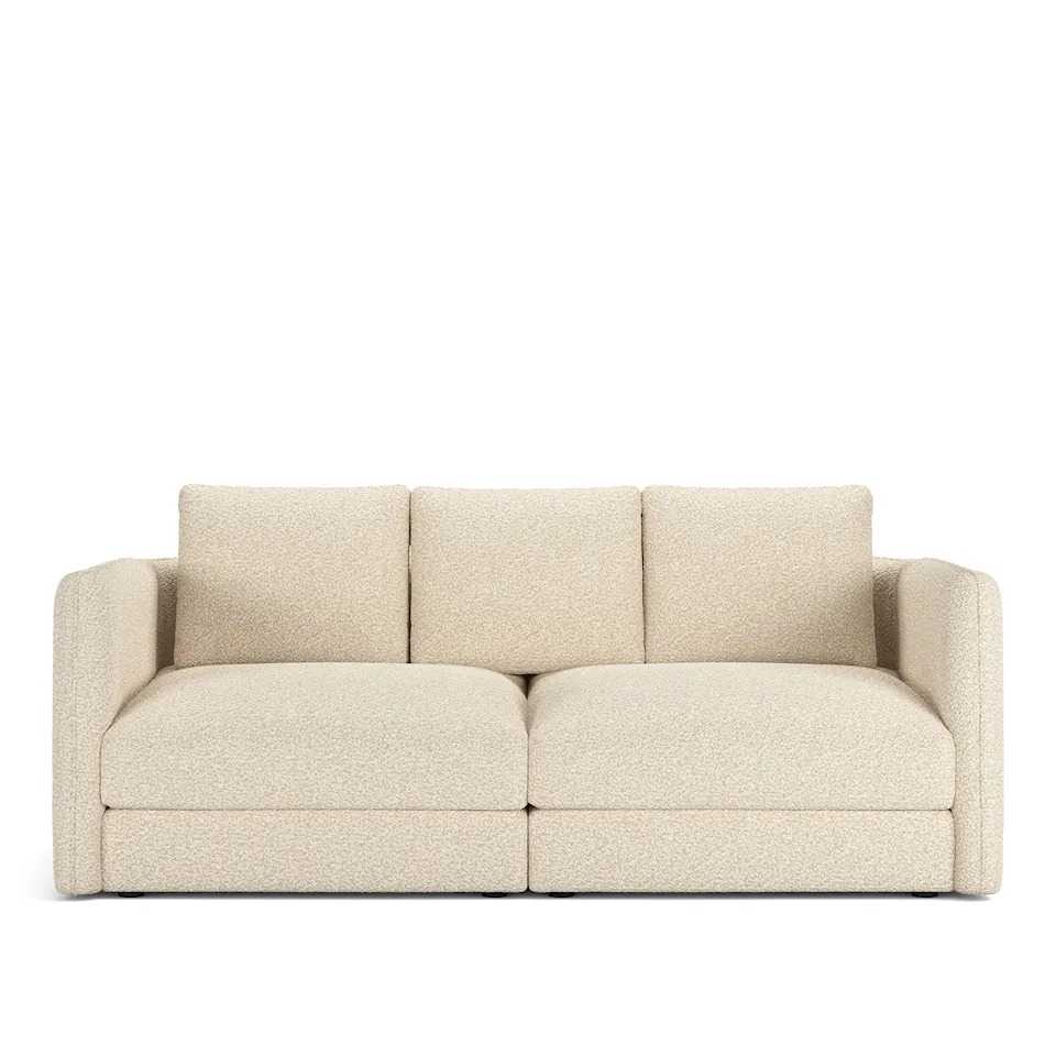 Pavarotti 2-Seater, Fixed Cover, Cushion Variant 02, Vellus 04