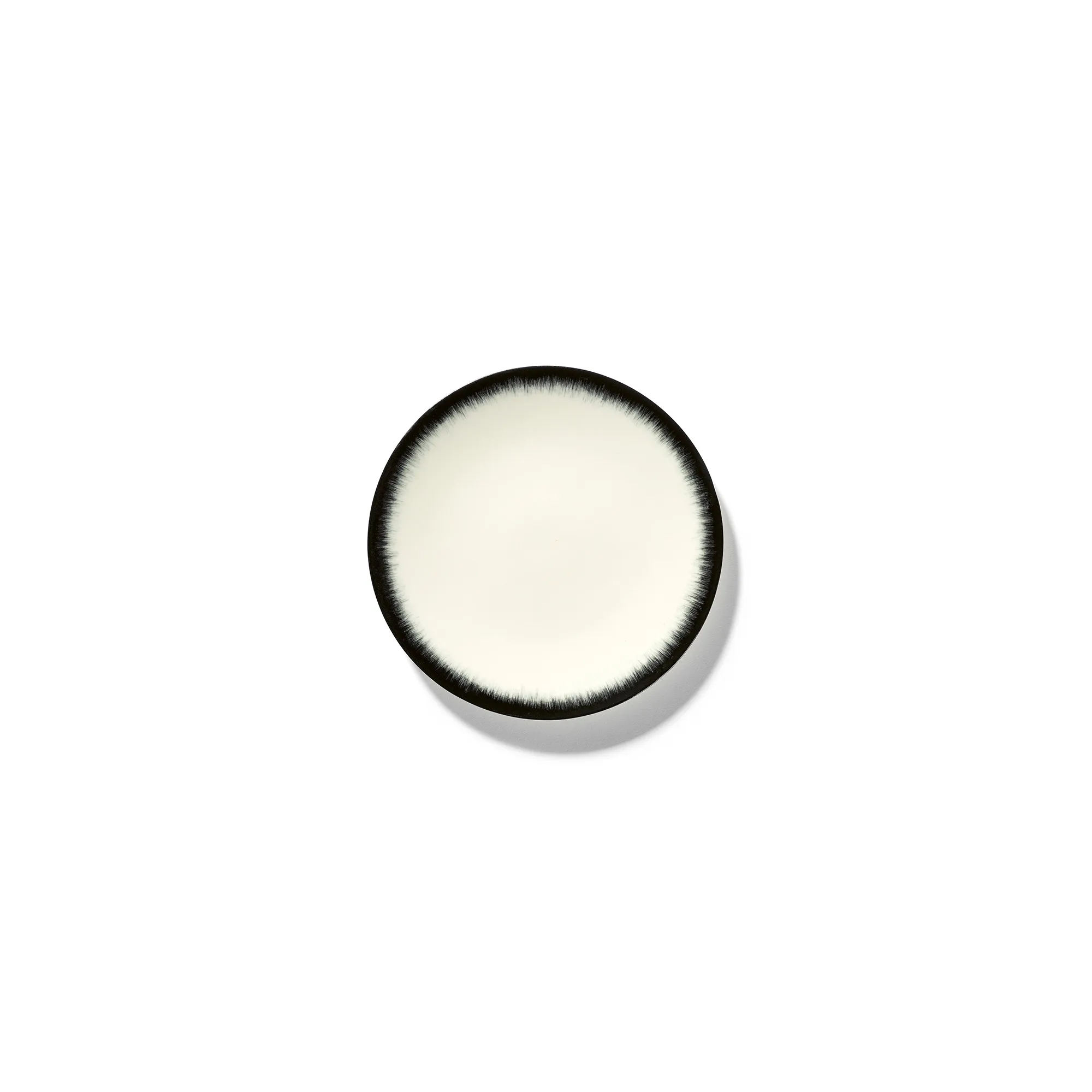 Plate Dé White/Black Var 3