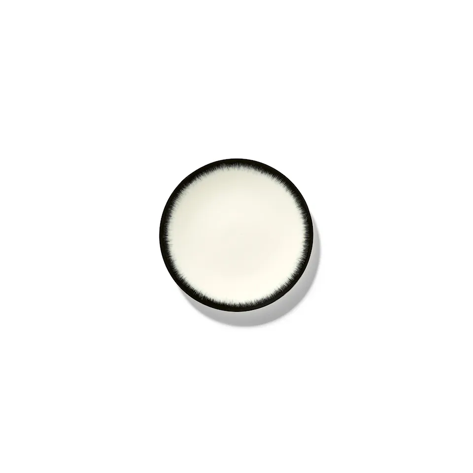 Plate Dé White/Black Var 3