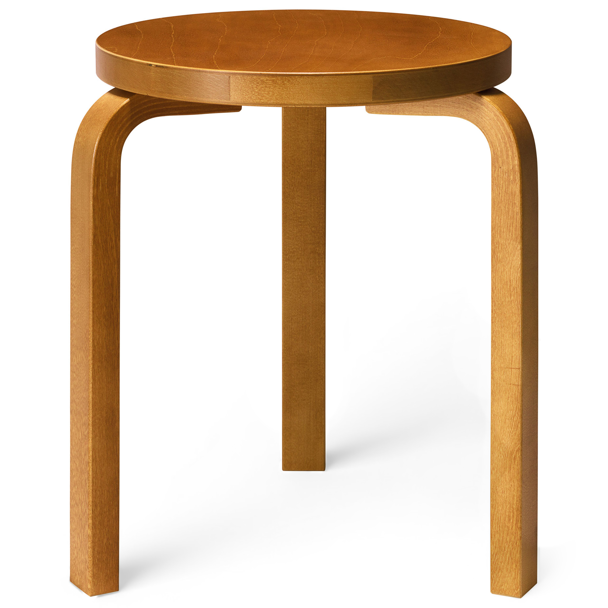 Artek - Pall 60 Honungsbets - Pallar - Alvar Aalto - Träfärgad - Trä | Möbler - Stolar Och Pallar - Pallar | Möbelexperten