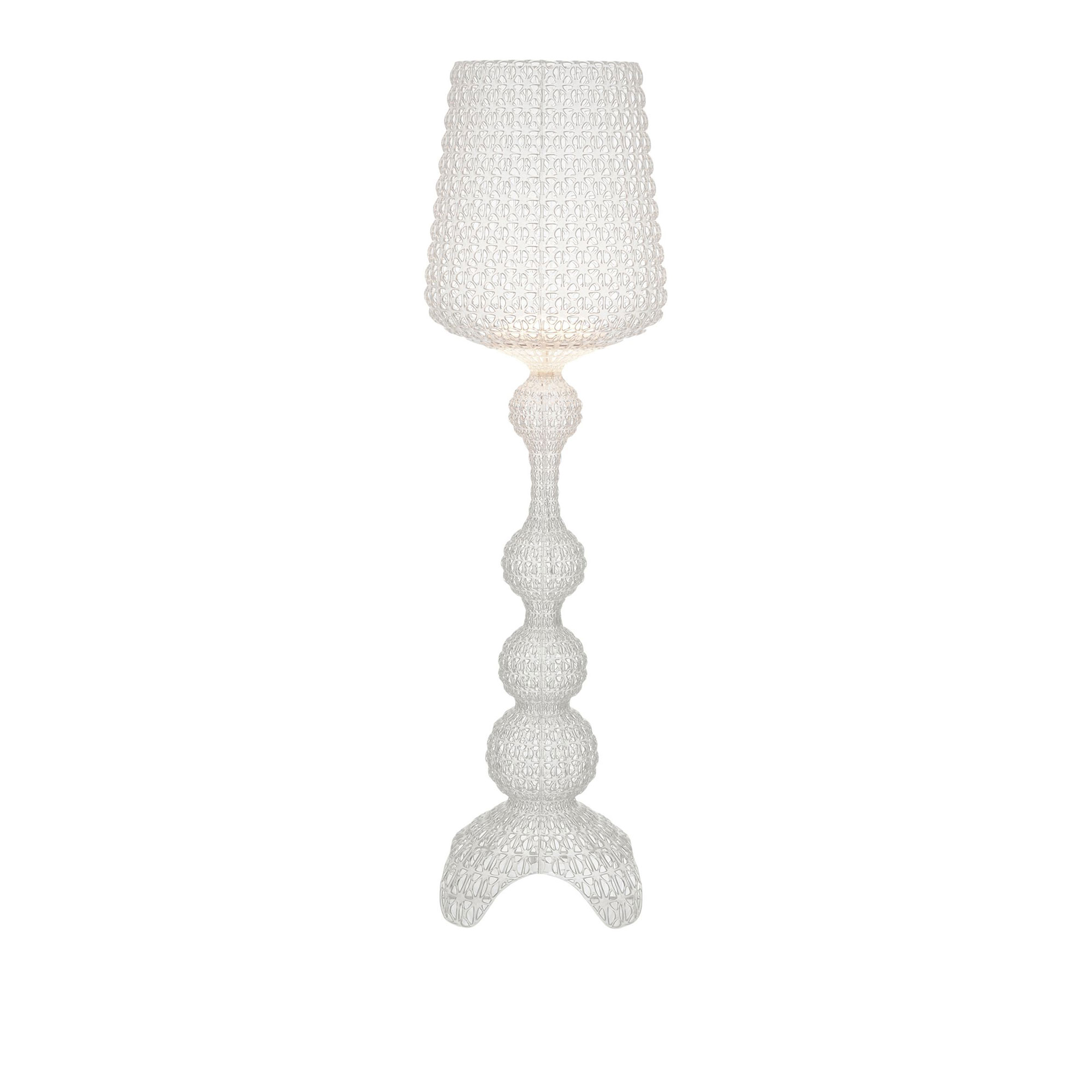 Kartell - Kabuki Floor Lamp 9185 - Crystal - Golvlampor utomhus - Ferruccio Laviani - Transparent