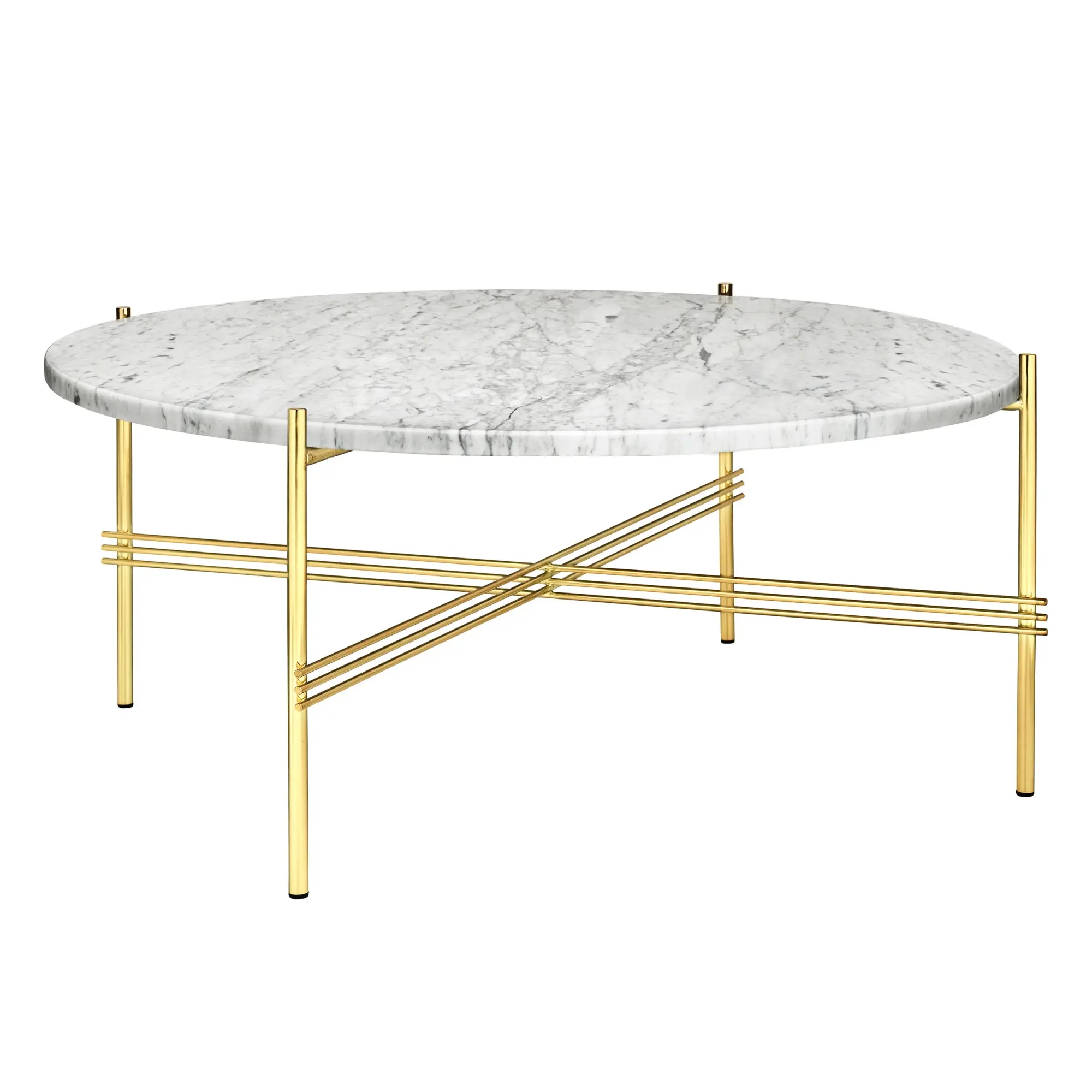 TS soffbord Ø80 cm mässing