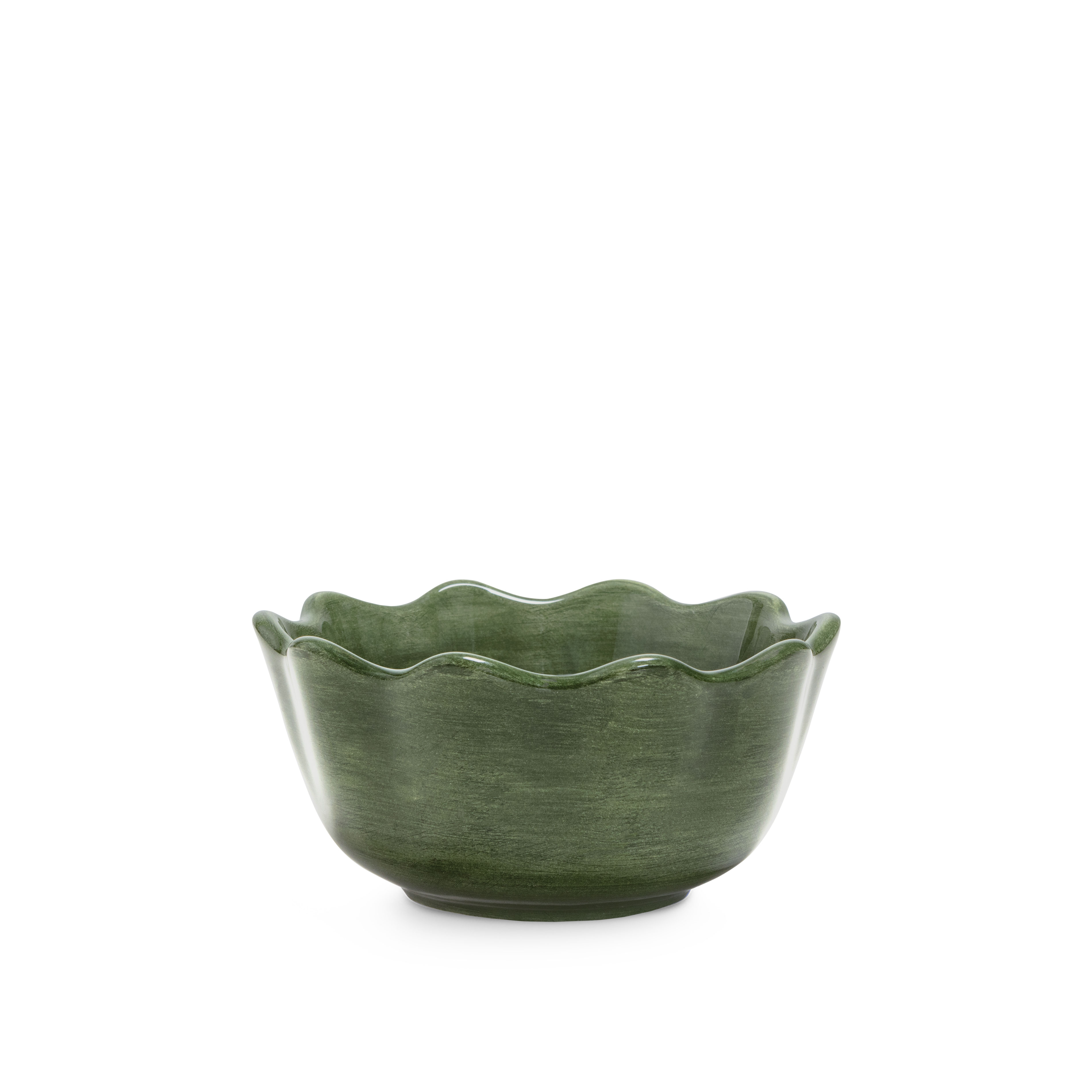 Mateus - Oyster sk&aring;l 13 cm forest green - Serveringssk&aring;lar - Keramik