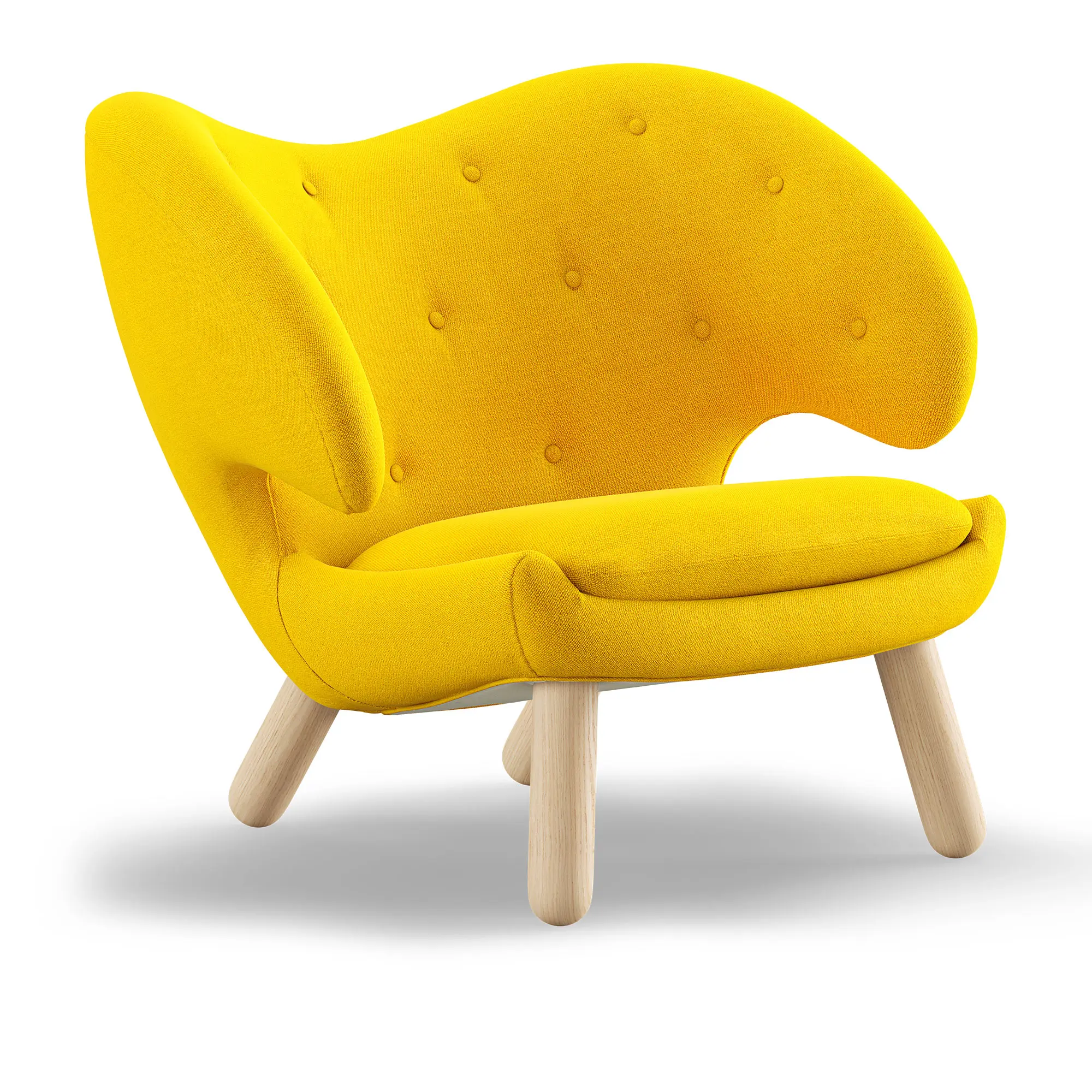 Pelican fåtölj Clear oiled oak