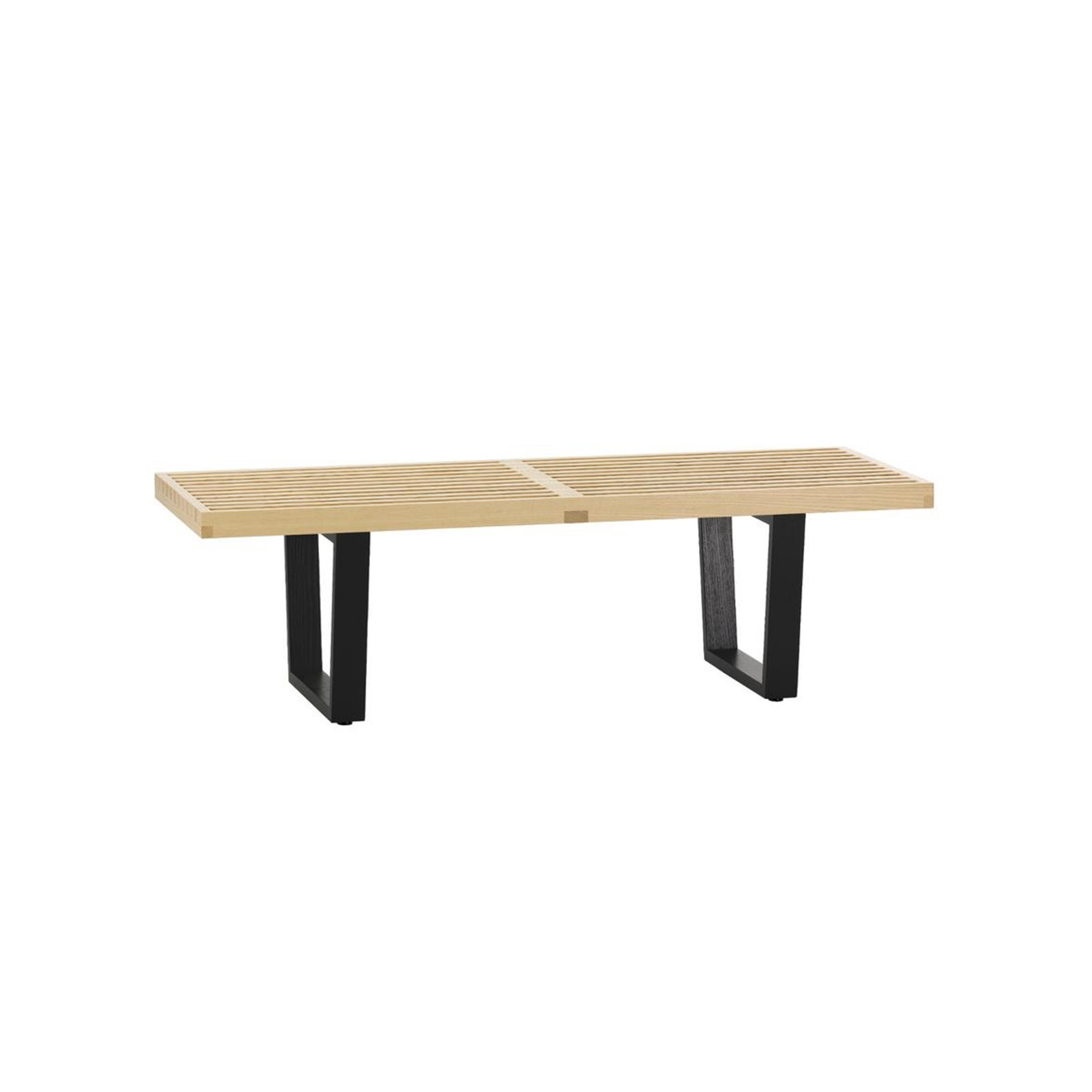 Vitra - Nelson Bench, Bredd 122 cm - Bänkar - George Nelson - Brun - Trä