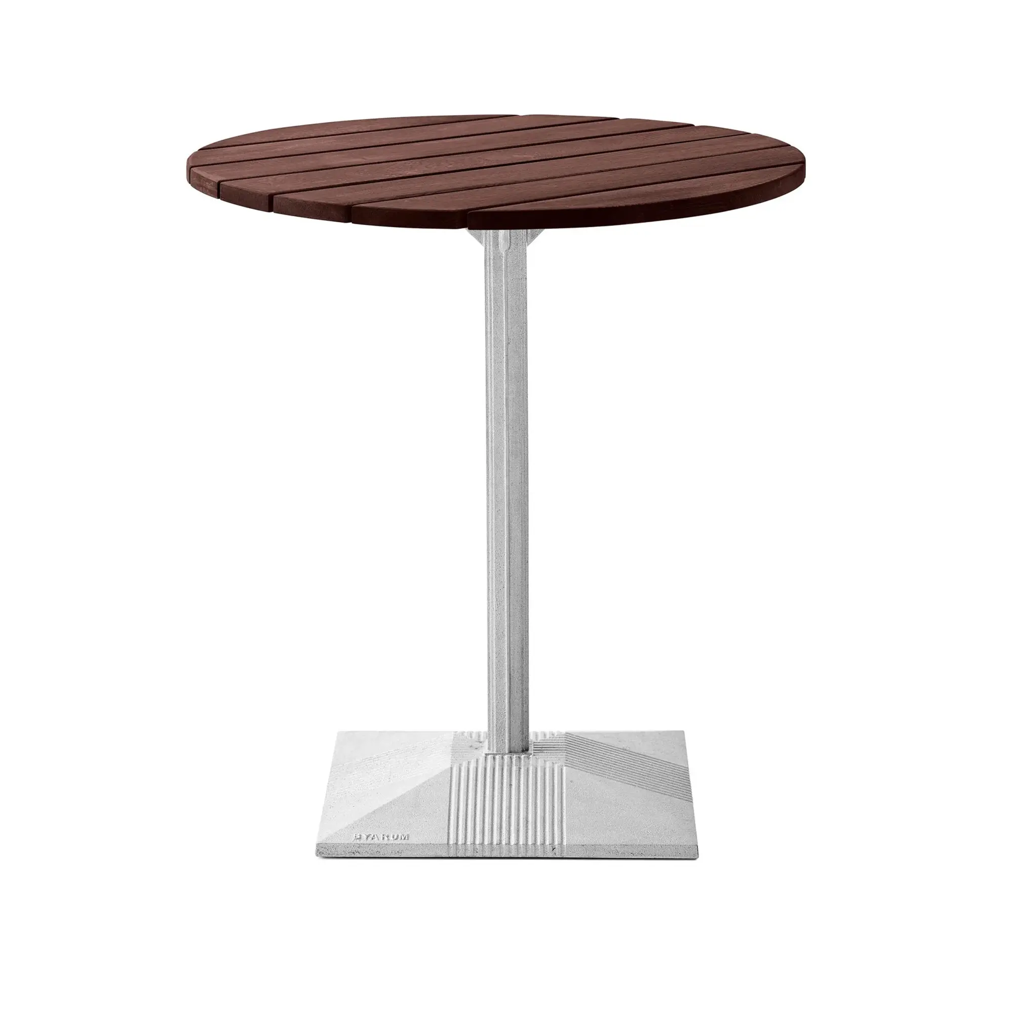 Lund Bord Stor Fot Brunlakkert Furu