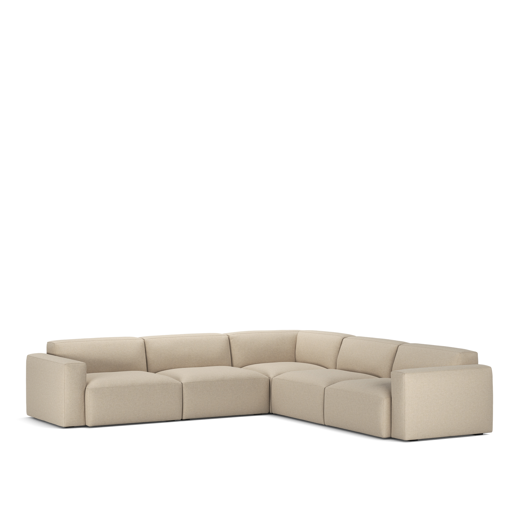 NOGA - Brick 5-Seater Corner Lario 107 Removable Upholstery - Soffor