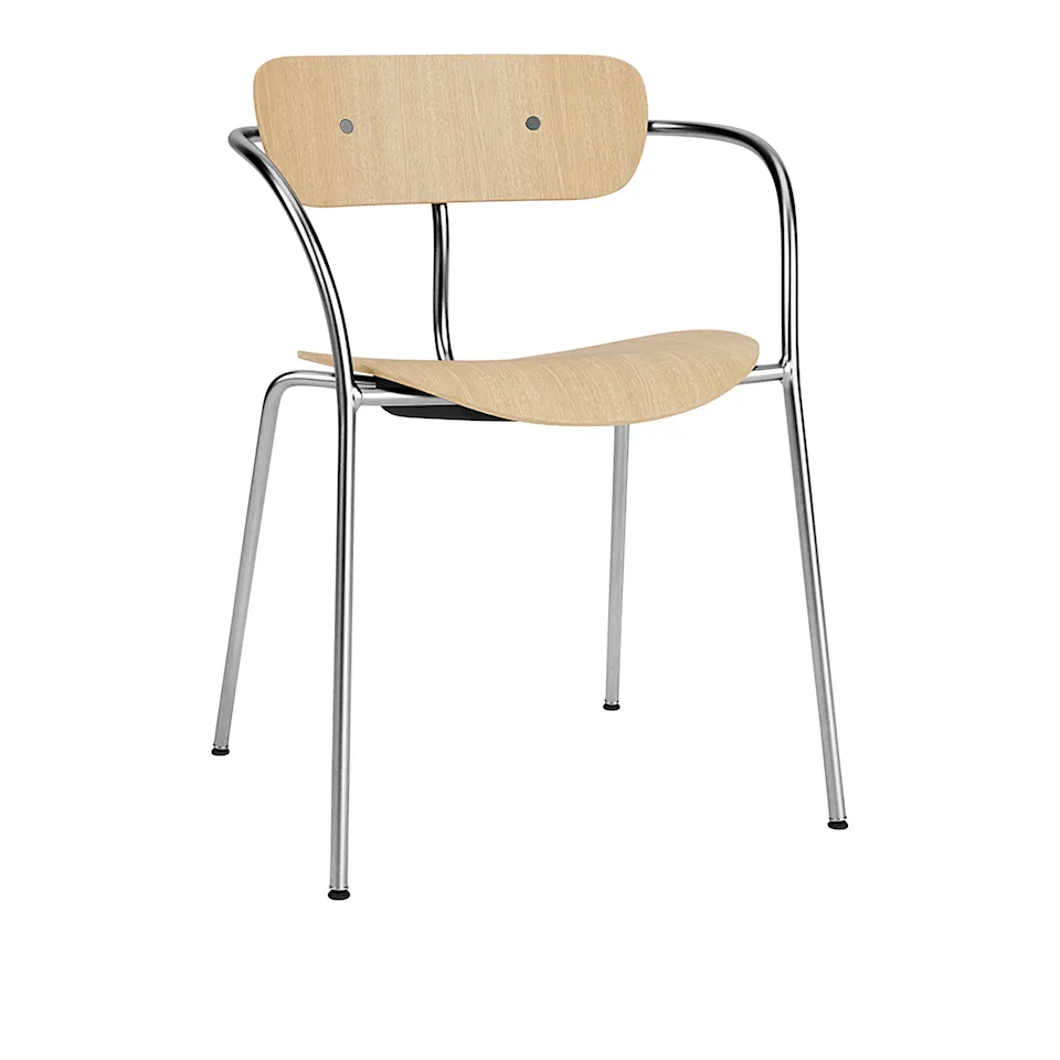 Pavilion Armchair AV2 Chrome
