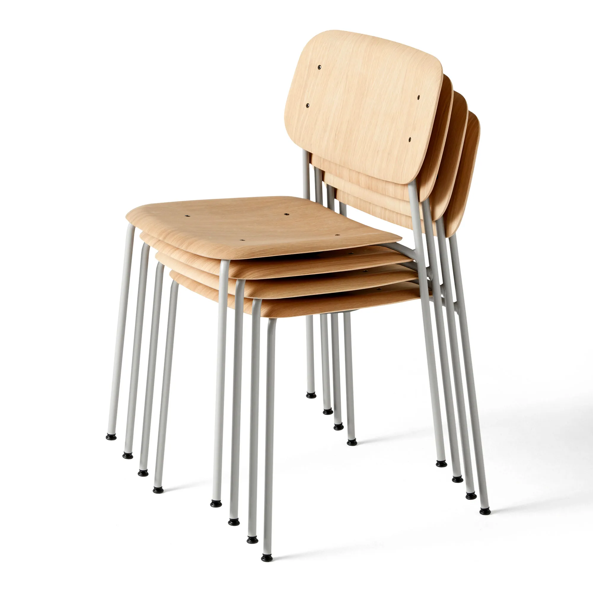 Soft Edge 40 stol Soft Grey