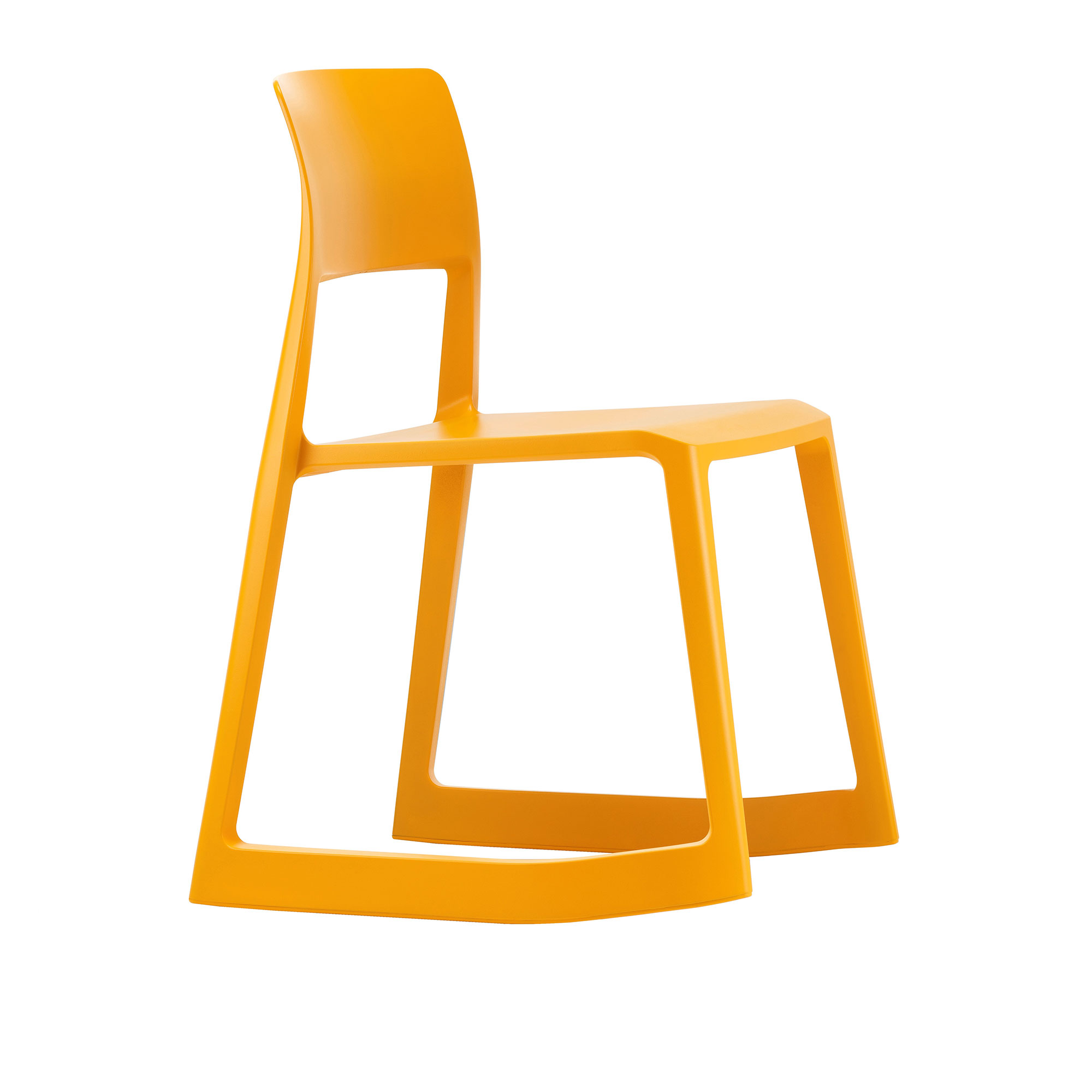 Vitra - Tip Ton, Mango - Matstolar - Edward Barber,Jay Osgerby - Gul - Plast
