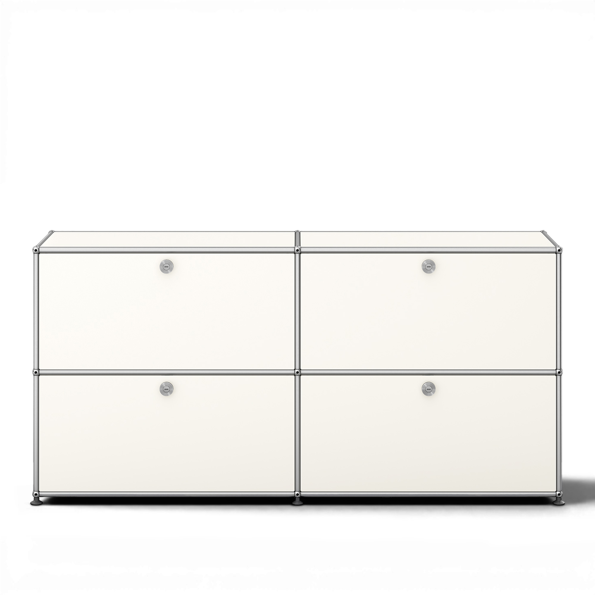 USM - USM Haller 109 Sideboard Pure White - Sk&auml;nkar och sideboards - Fritz Haller & Paul Sch&auml;rer - Vit - Metall