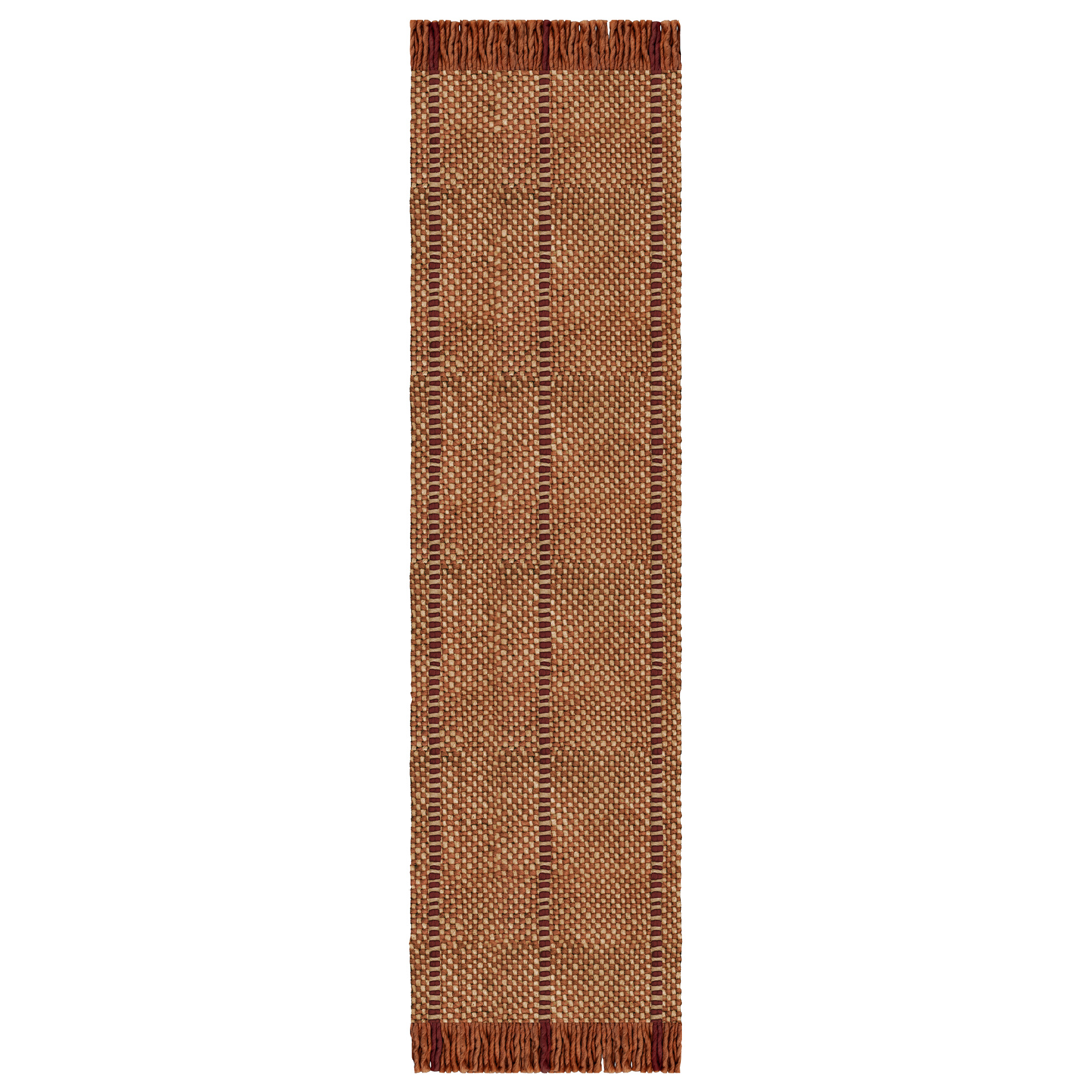 Layered - Massproductions Cord Burgundy Rust 75 x 240 - Ullmattor - Massproductions