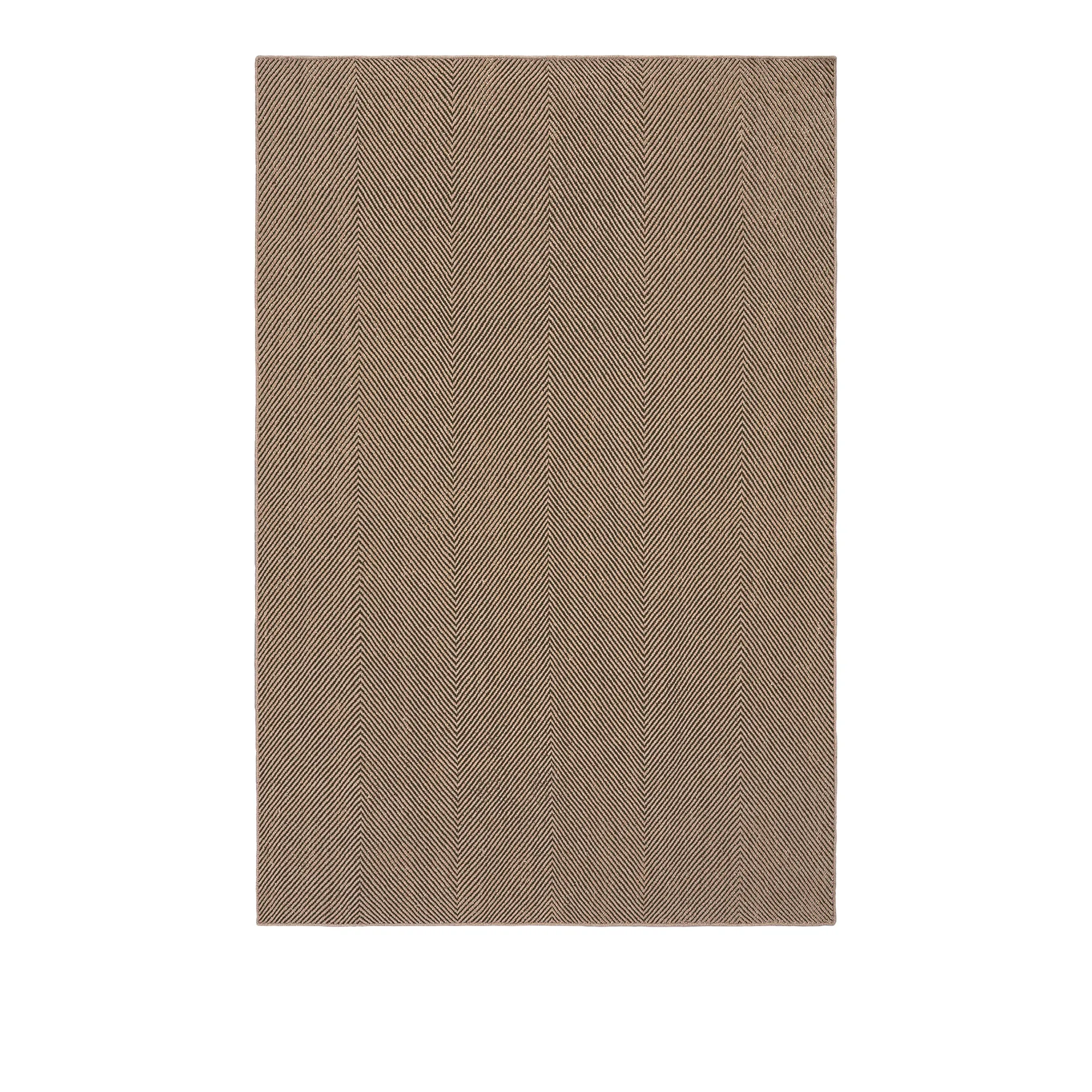 Jute Herringbone Natural/Brown matta