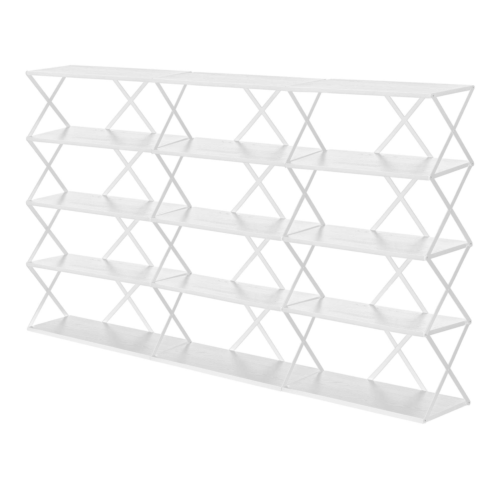 HEM - Lift Shelf 15 - White - Hyllsystem - Staffan Holm - Vit - Metall/Trä