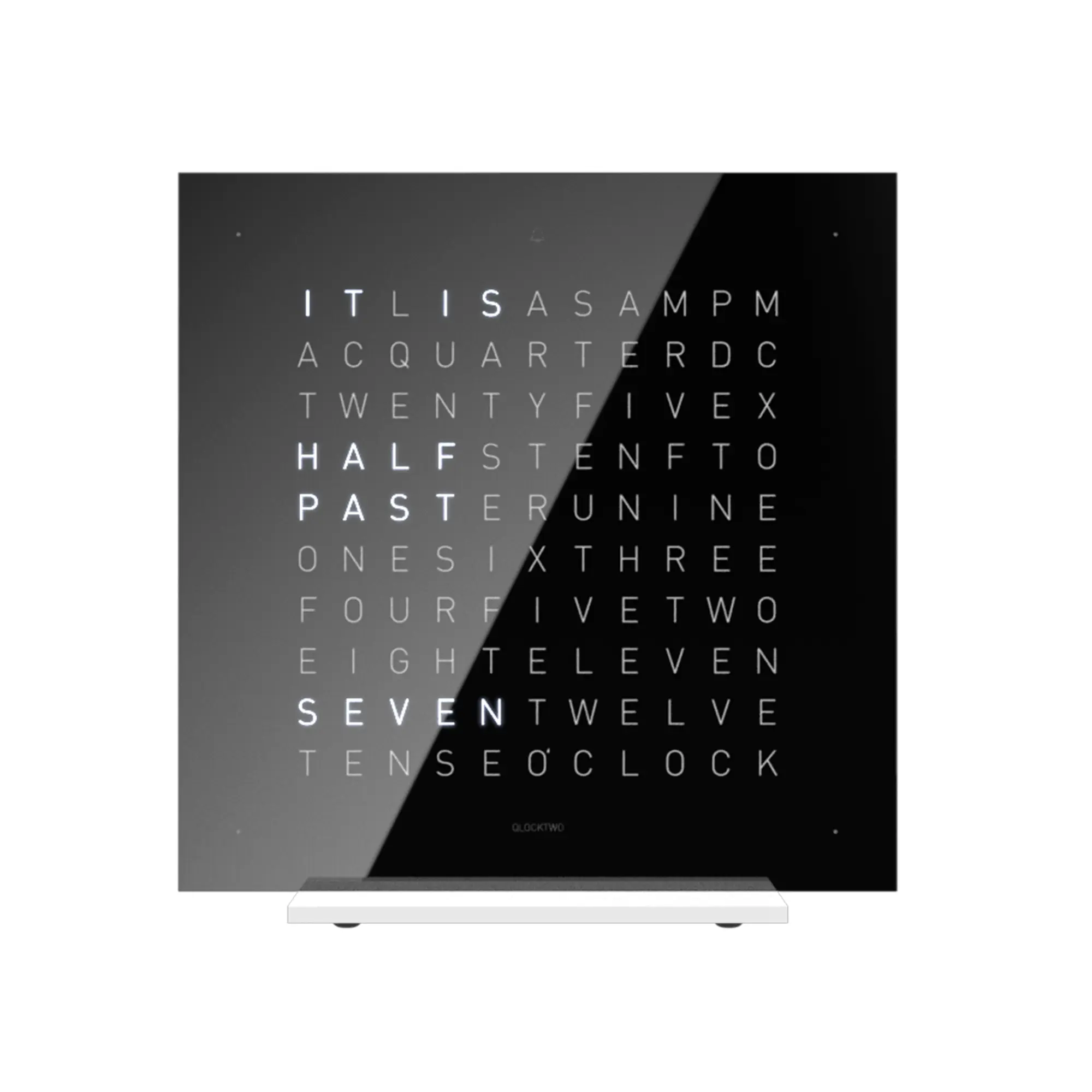 Qlocktwo Earth 13,5 – Pure Black Ice Tea