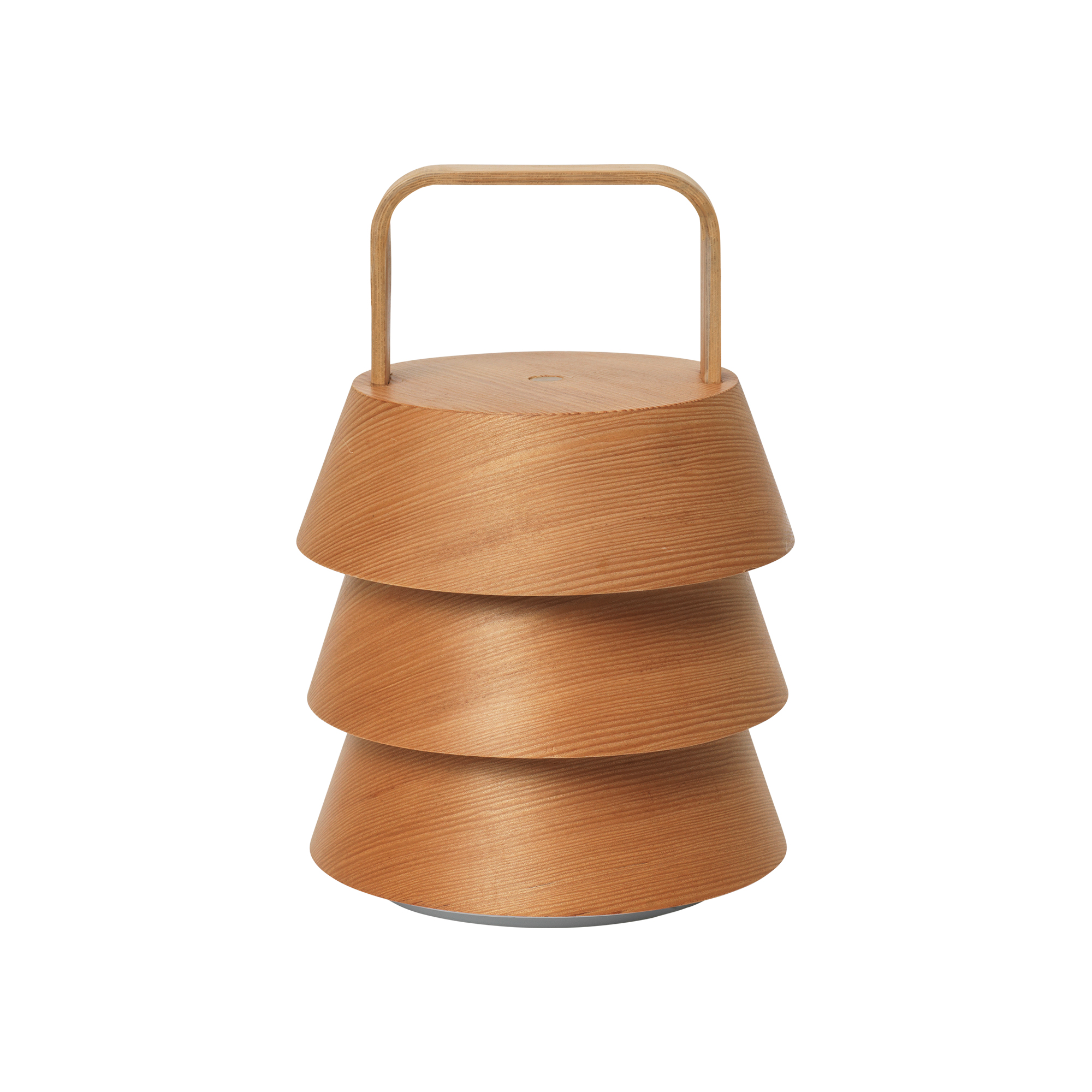 ferm living - luver portable lamp - natural - portabla lampor - jørn utzon - beige